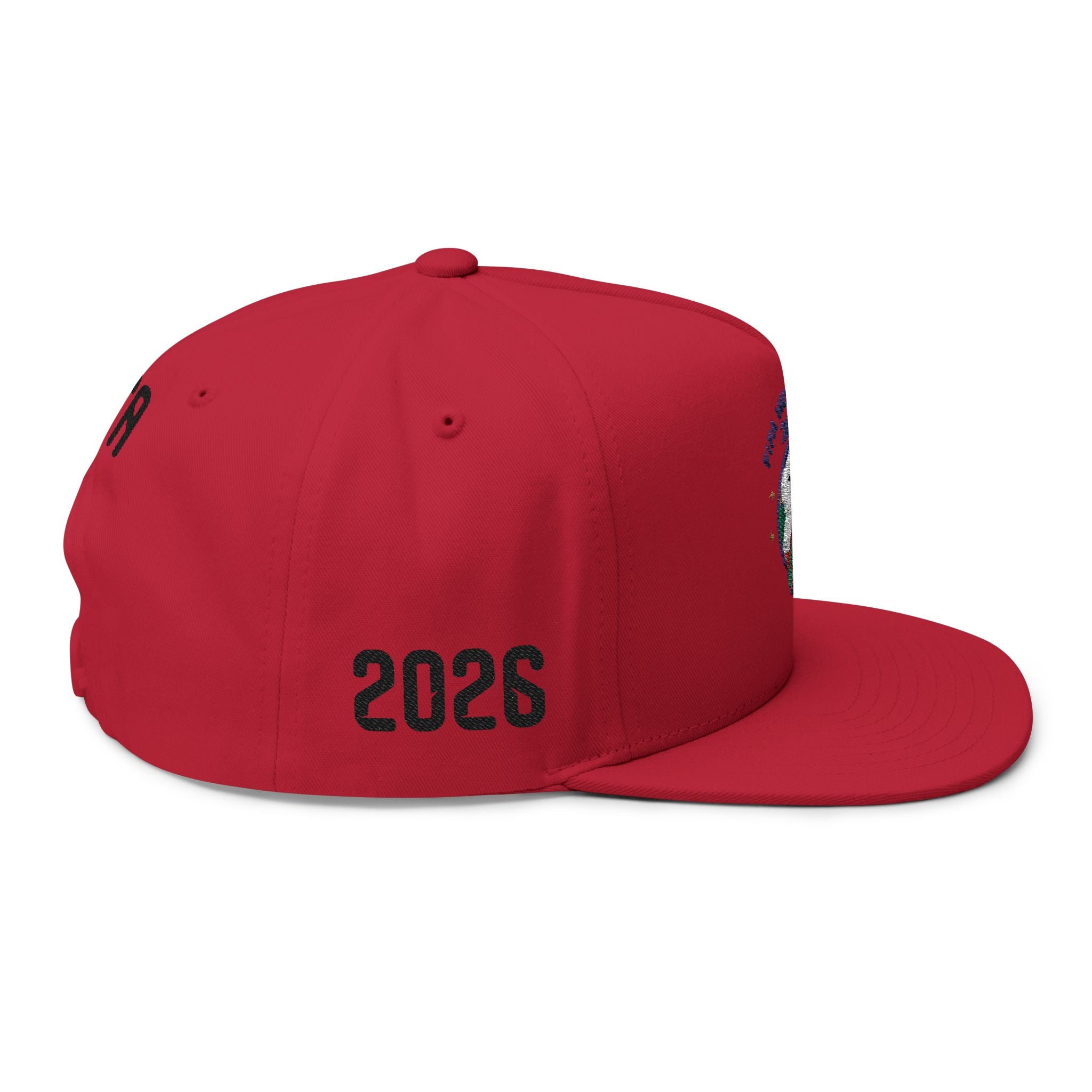 FIFA World Cup 2026 Embroidered Flat Bill Cap