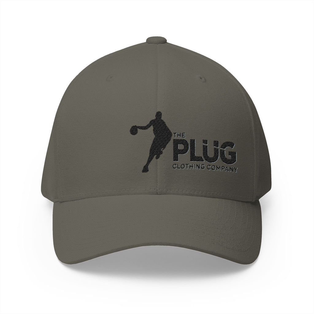 Basketball Logo Cap — "The Plug Clothing Company" Embroidered Hat