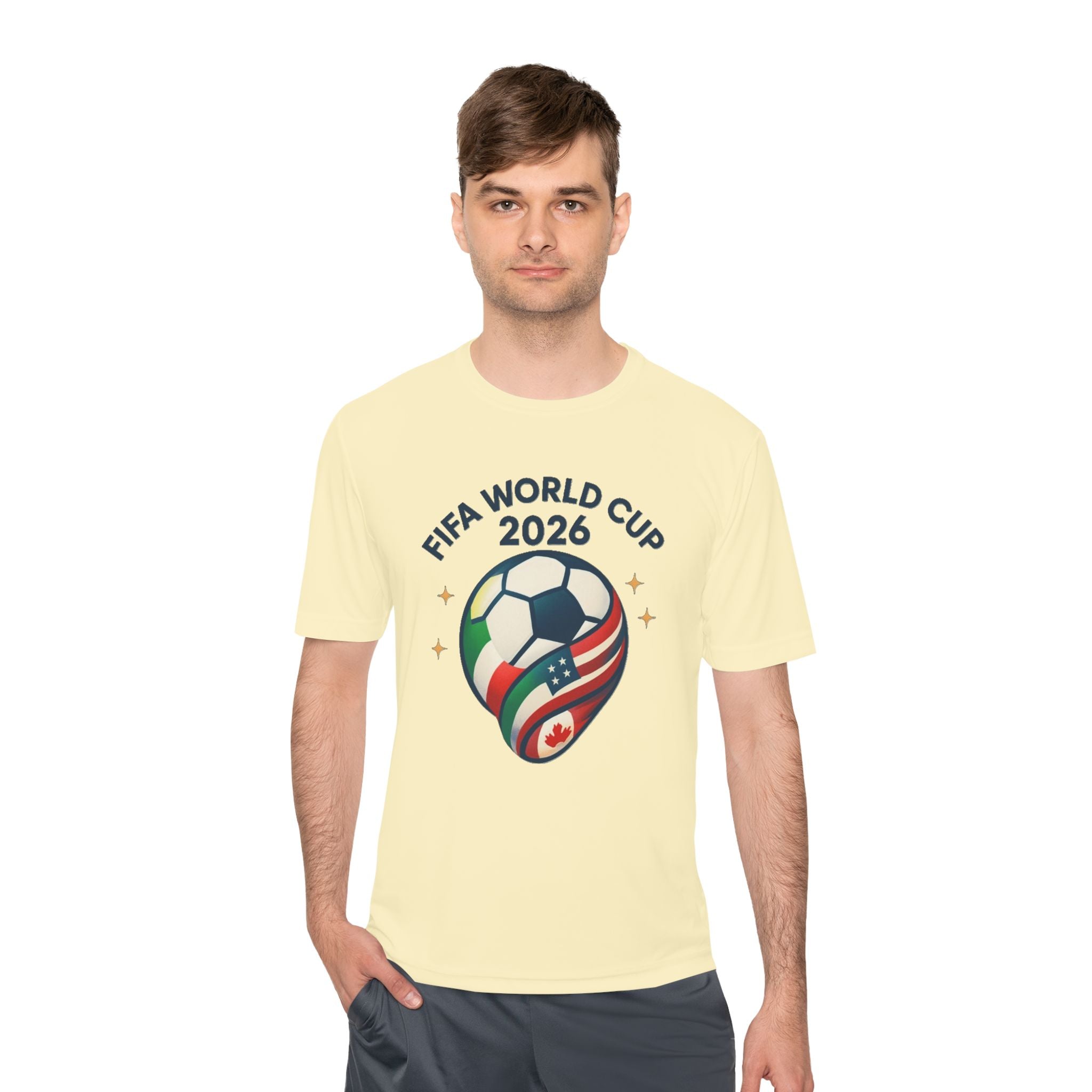 FIFA World Cup 2026 Soccer Tee — USA/Canada/Mexico