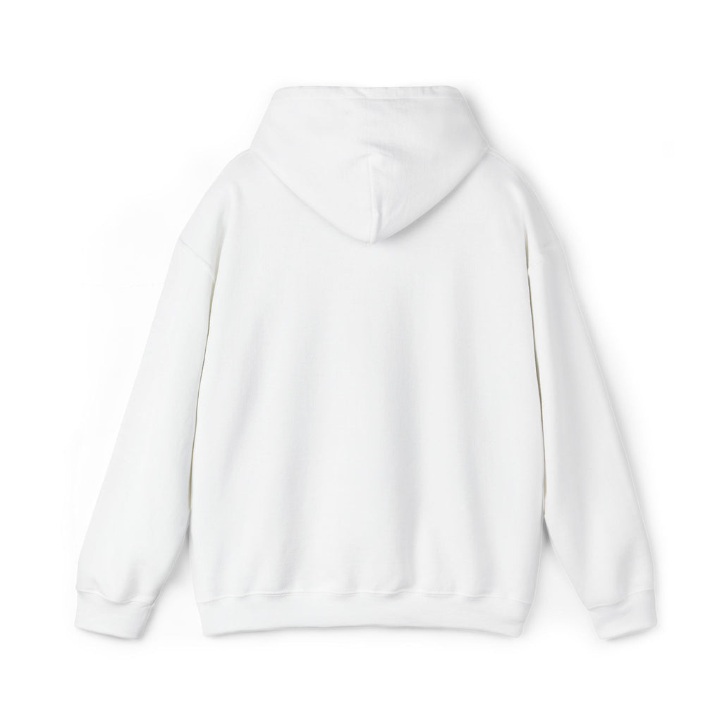 "mîyohowin" Minimalist White Hoodie
