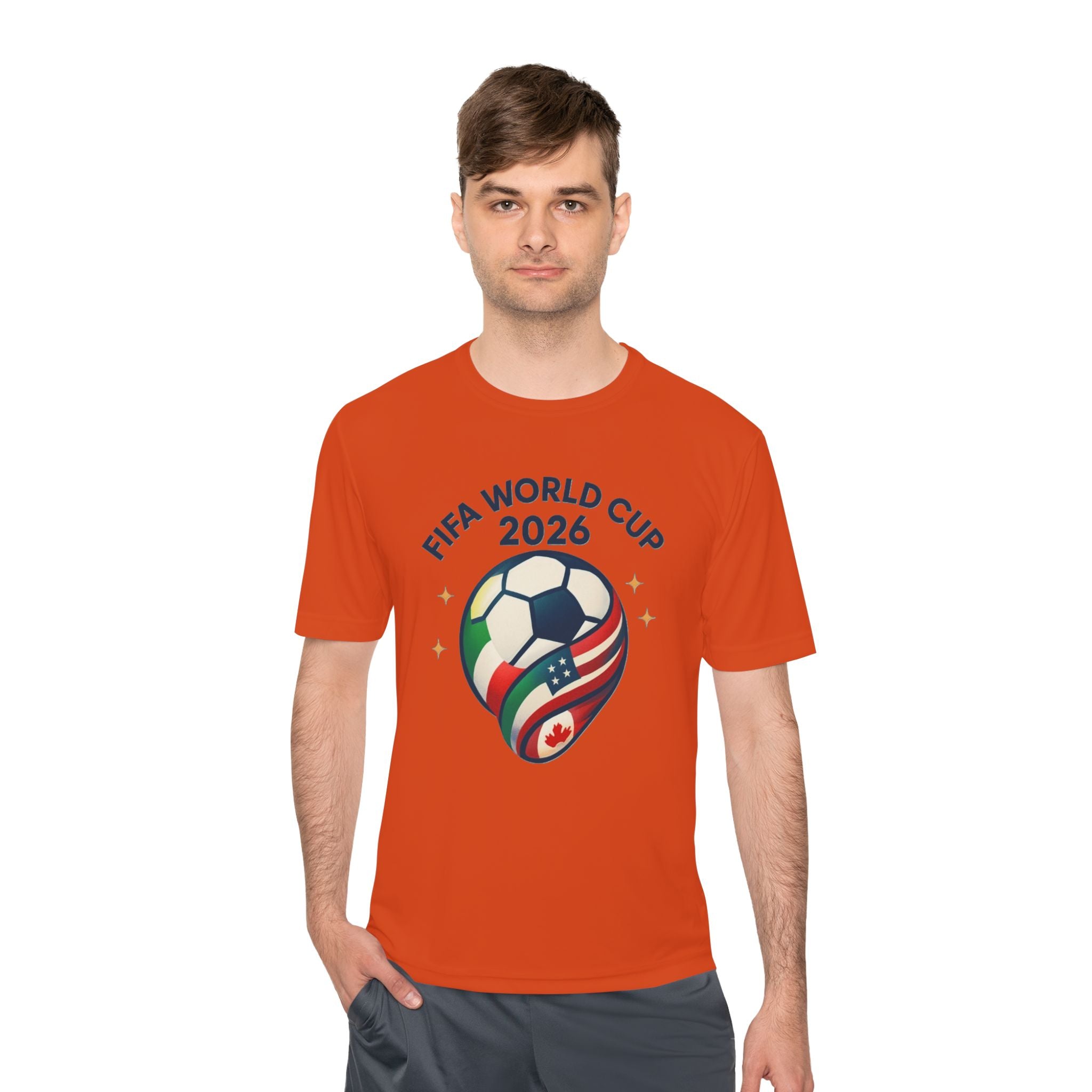 FIFA World Cup 2026 Soccer Tee — USA/Canada/Mexico
