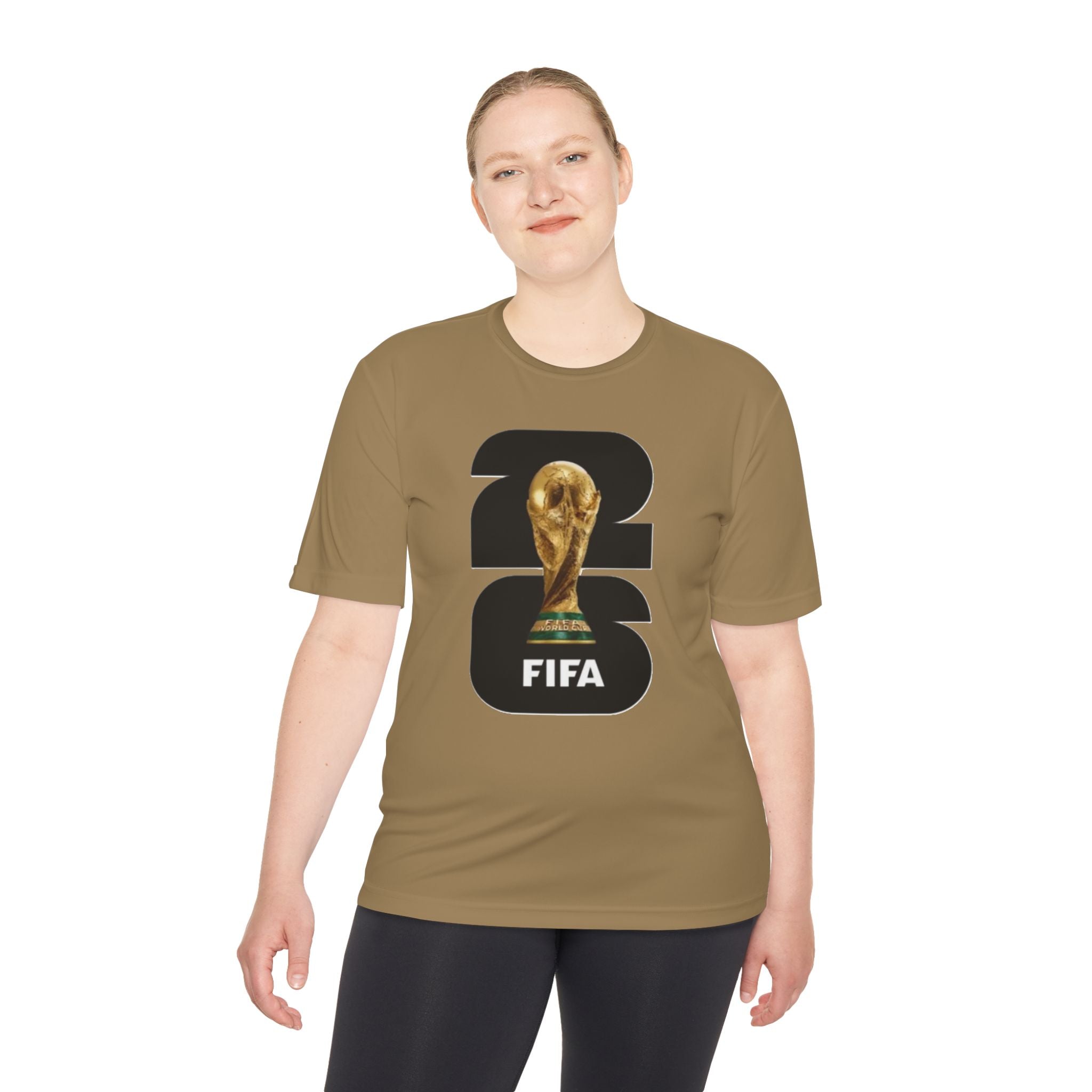FIFA World Cup 26 Trophy Tee — Soccer Fan Moisture-Wicking Shirt