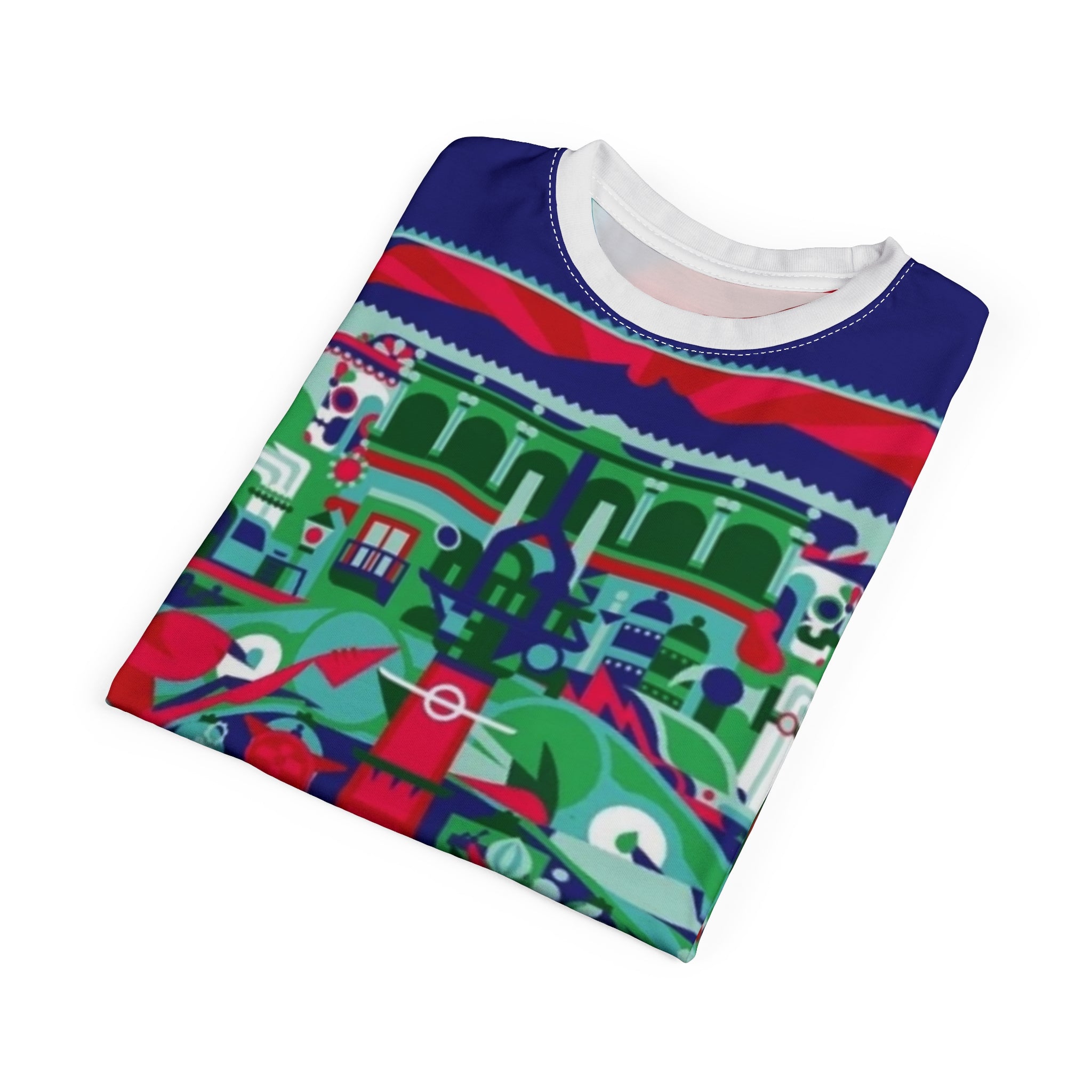 Monterrey City 2026 Soccer World Cup Graphic Tee — Vibrant Stadium & Matchday Poster Design