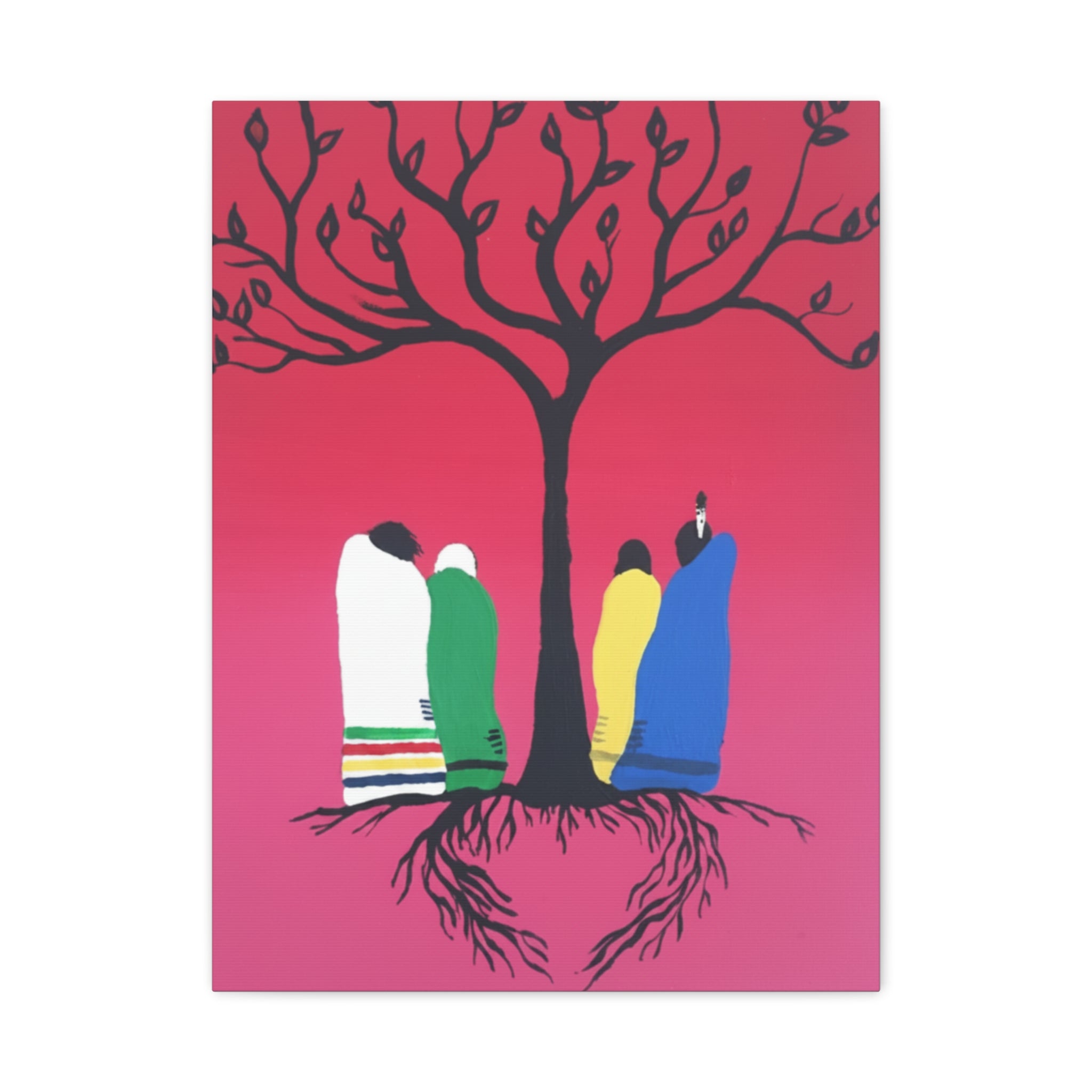 Limited Edition Family Tree Matte Canvas Art