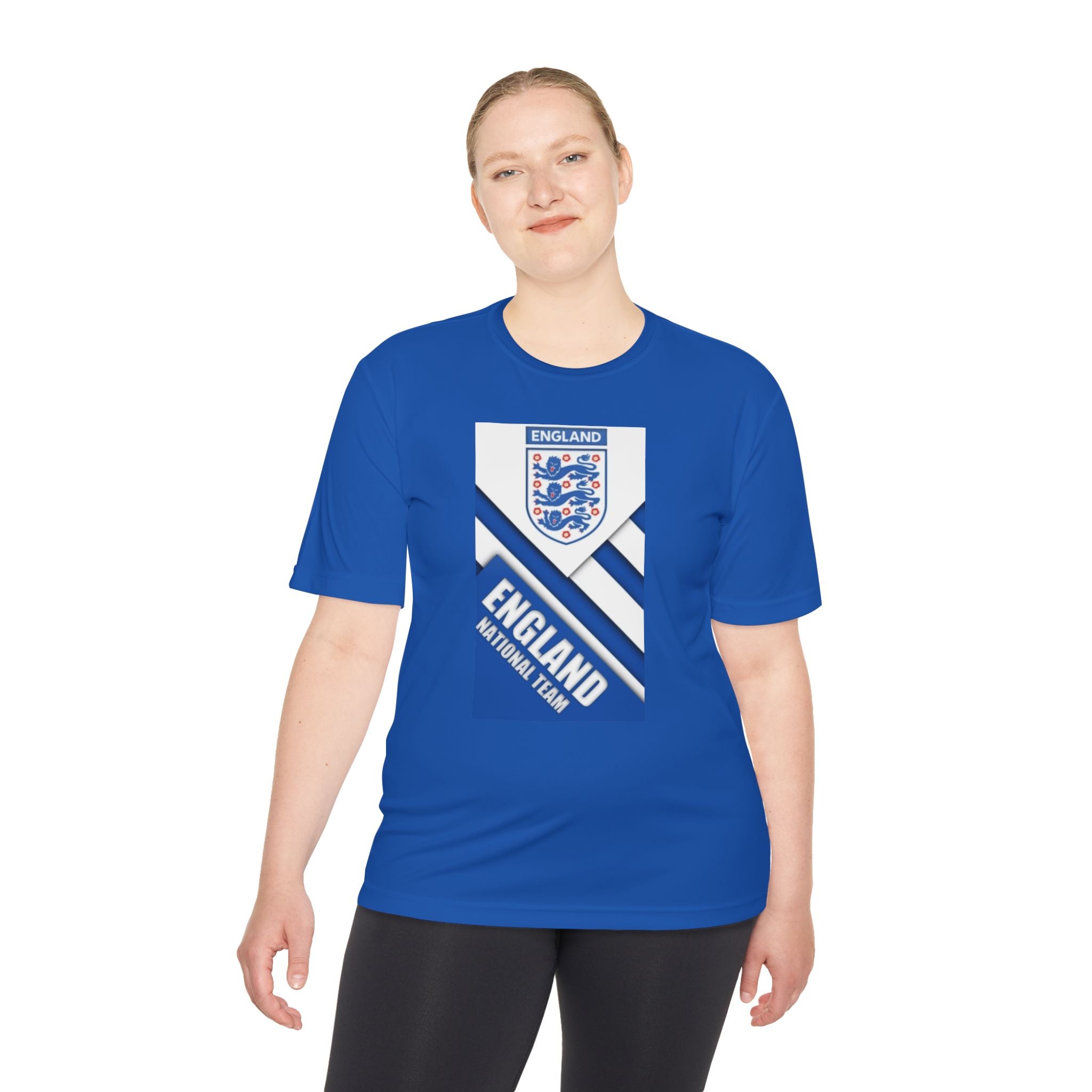England National Team Soccer Tee — Crest & Stripes Moisture‑Wicking Shirt