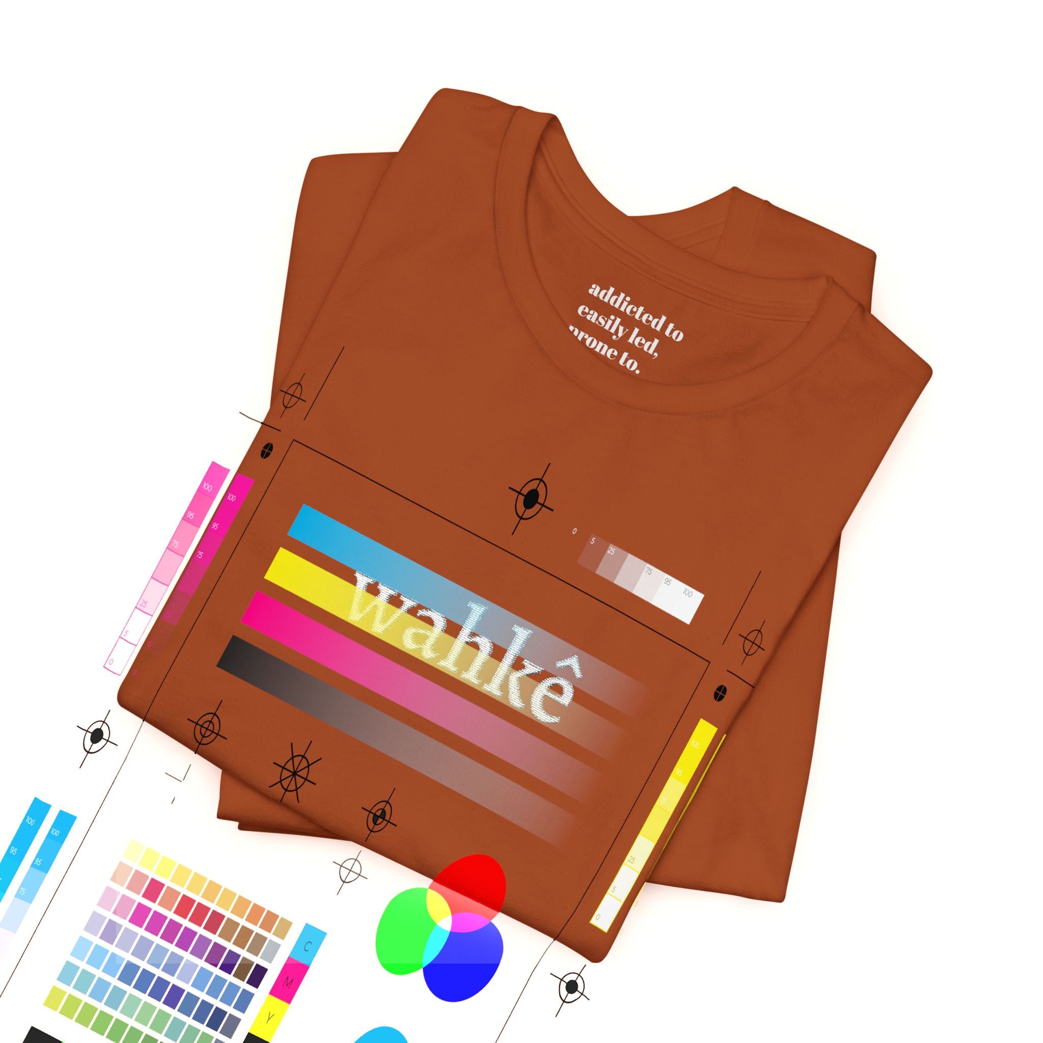 T-Shirt — "wahkê" Script Tee