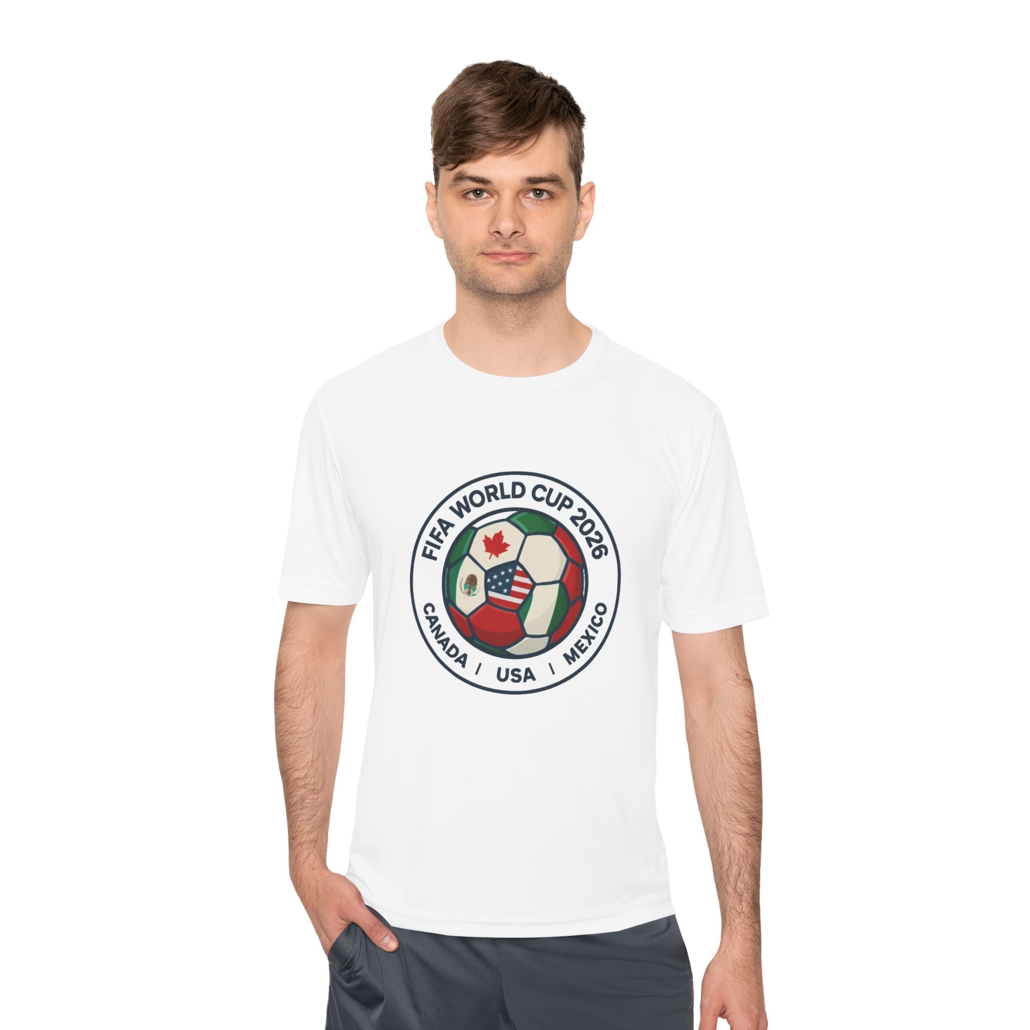 FIFA World Cup 2026 Soccer Tee — Canada | USA | Mexico