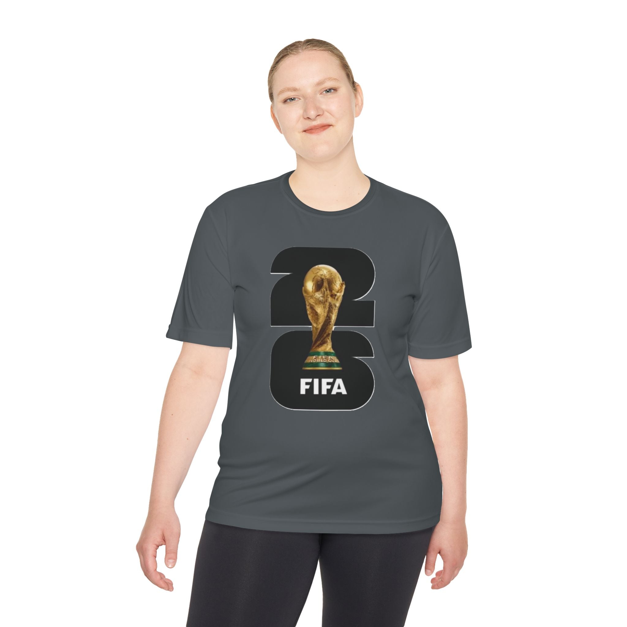 FIFA World Cup 26 Trophy Tee — Soccer Fan Moisture-Wicking Shirt