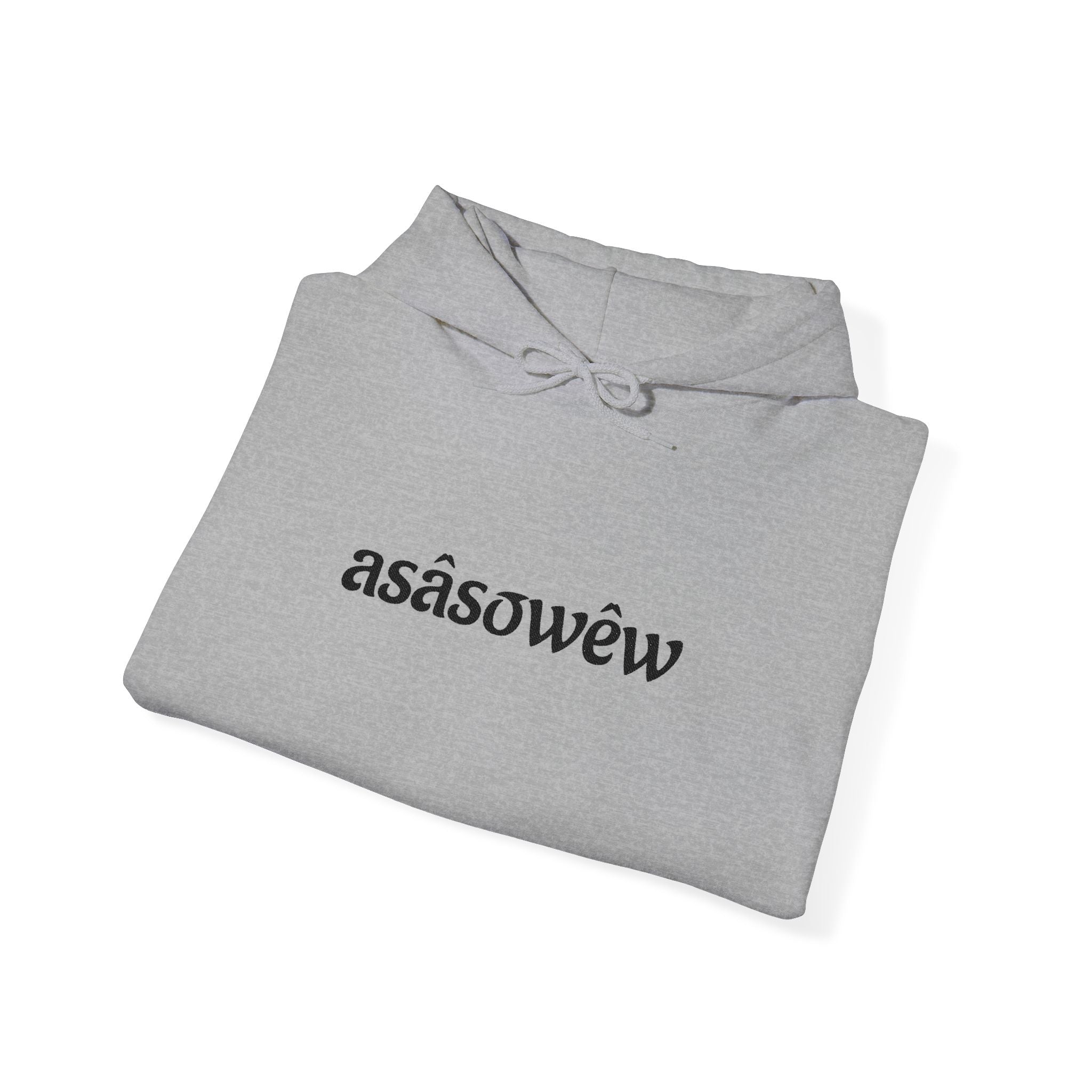 Minimalist "asâsowêw" Hoodie