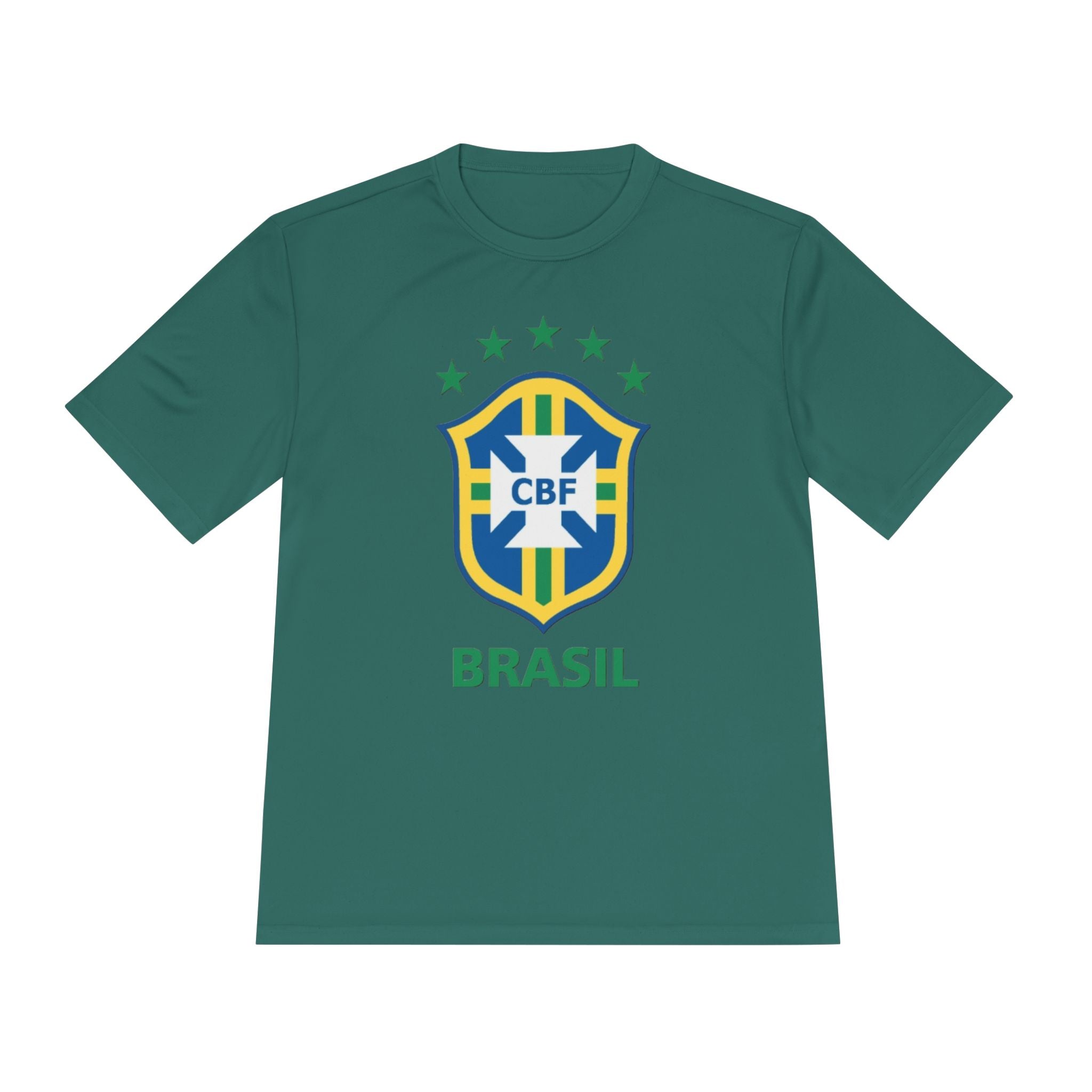 Brasil CBF Soccer Crest Tee — Brazilian Football Fan Shirt