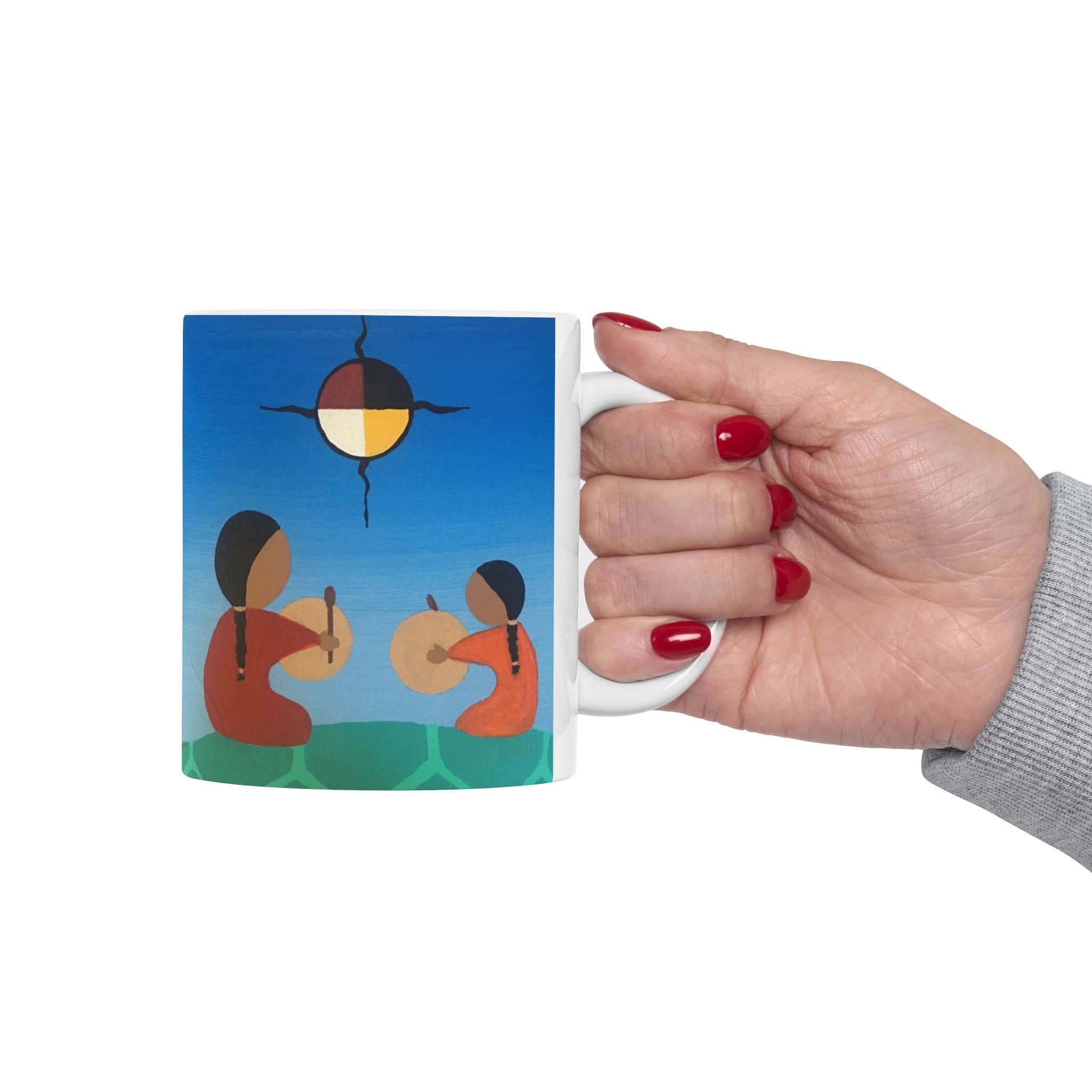 Indigenous Spirituality — Four Directions Illustration (11oz, 15oz)