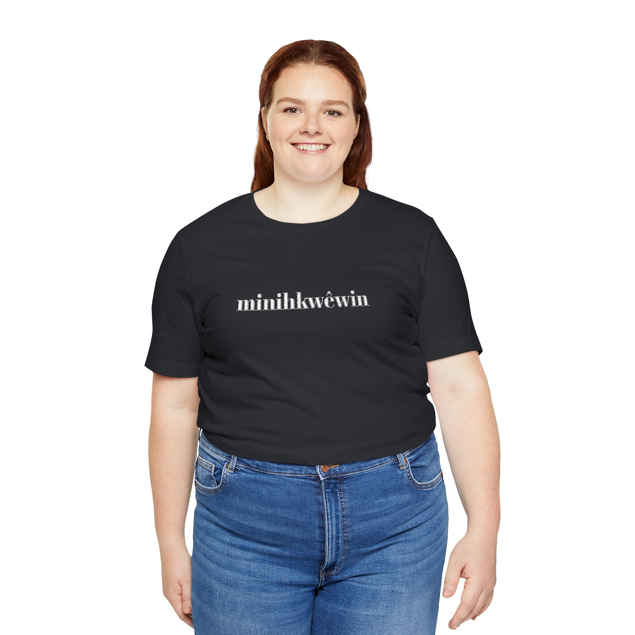 Minimalist  "minihkwêwin" Tee — Short Sleeve T-Shirt