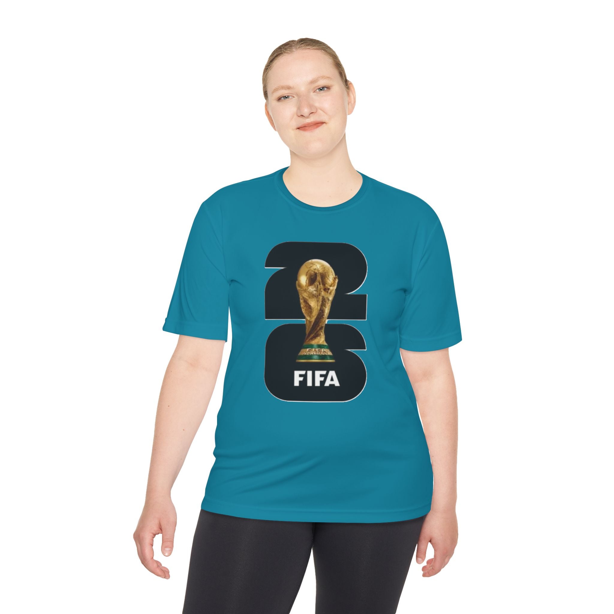 FIFA World Cup 26 Trophy Tee — Soccer Fan Moisture-Wicking Shirt