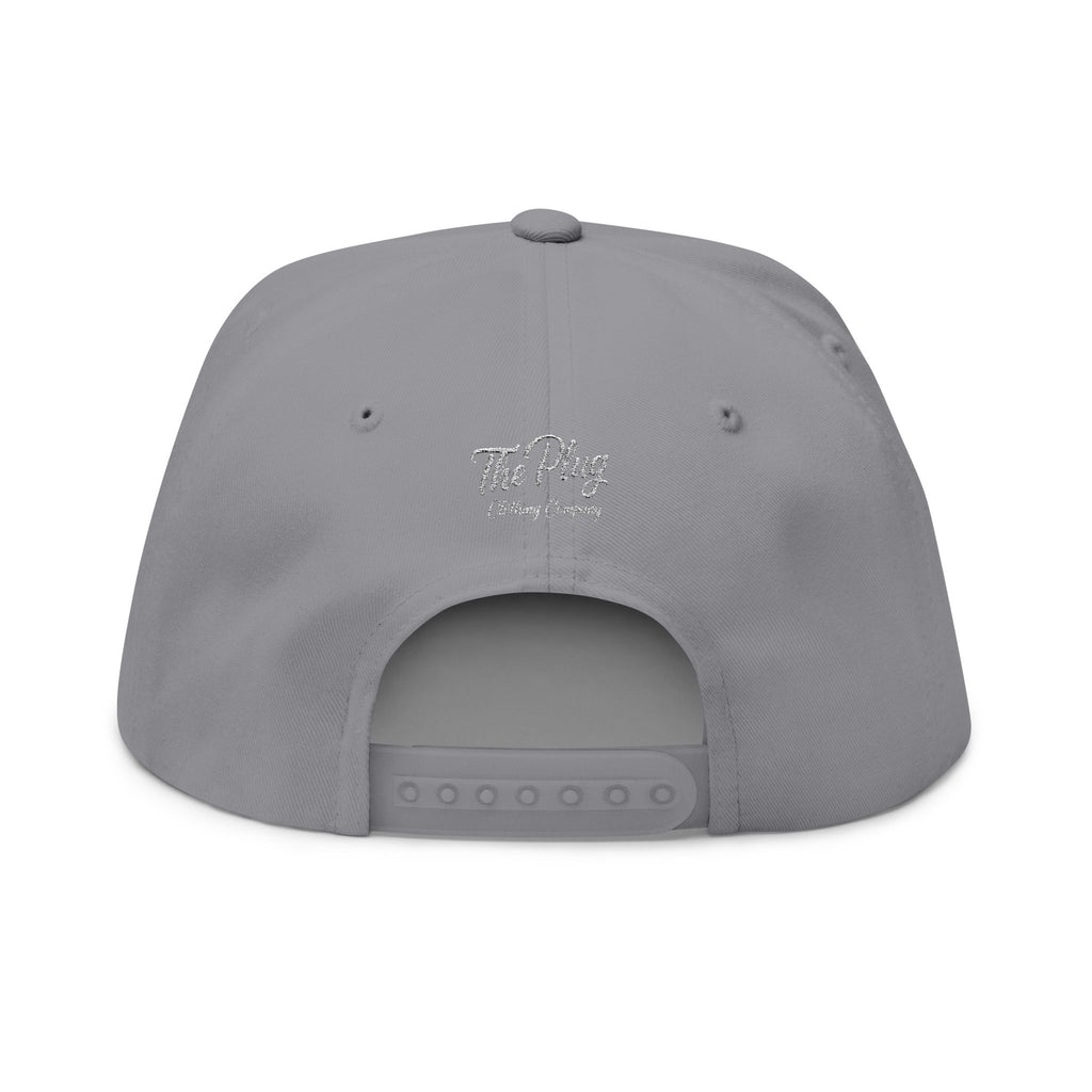 the Plug Clothing Company Embroidered Flat Bill - Native Geometric Star Logo