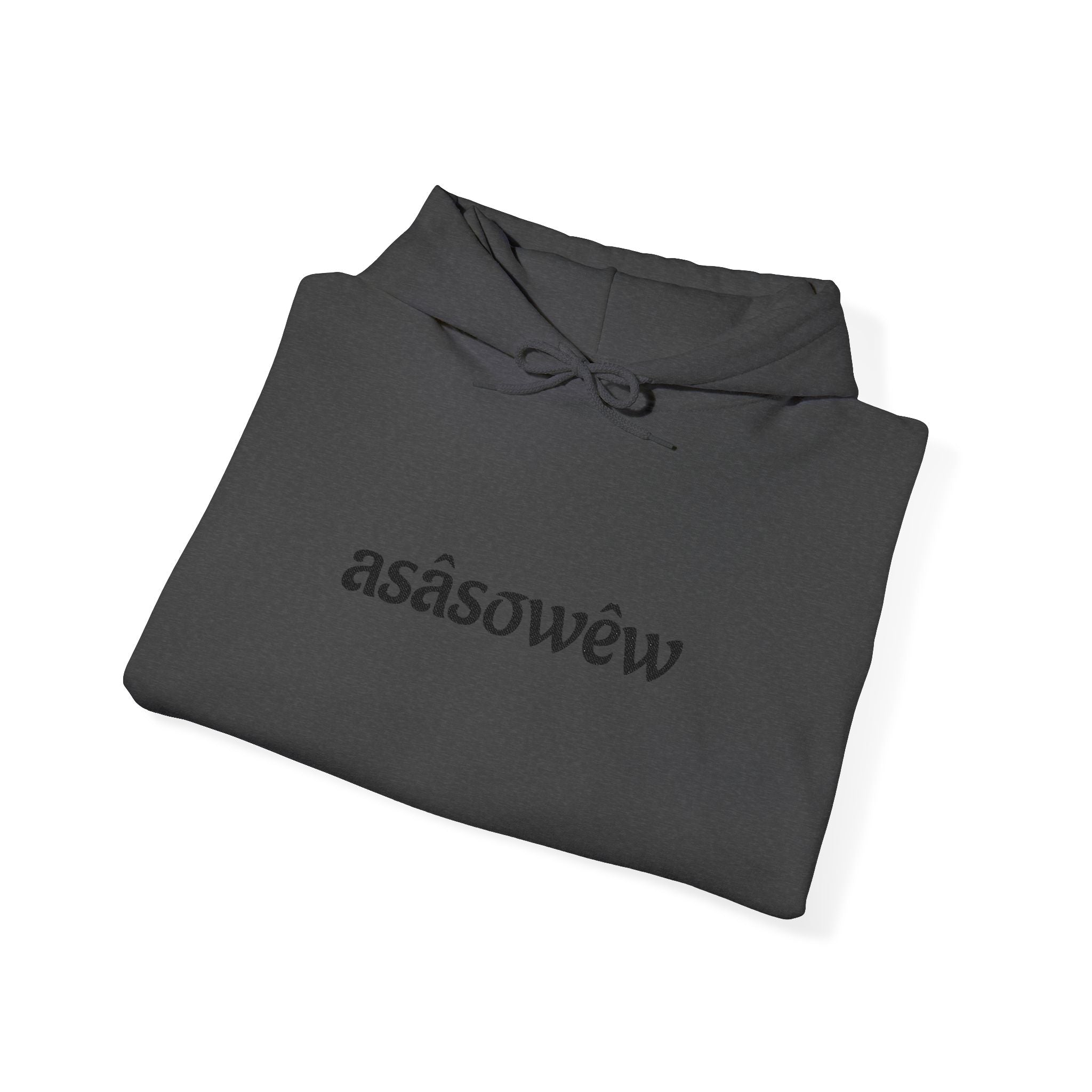 Minimalist "asâsowêw" Hoodie