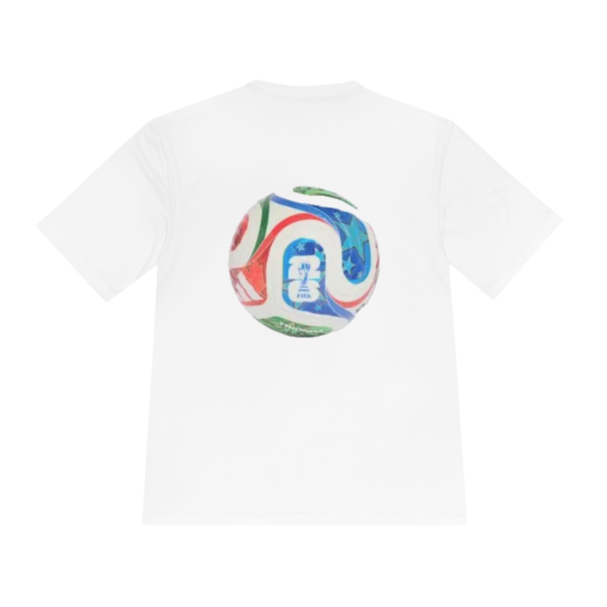 World Cup 2026 Spain Soccer Tee — Crest & Ball Graphic Moisture-Wicking Shirt