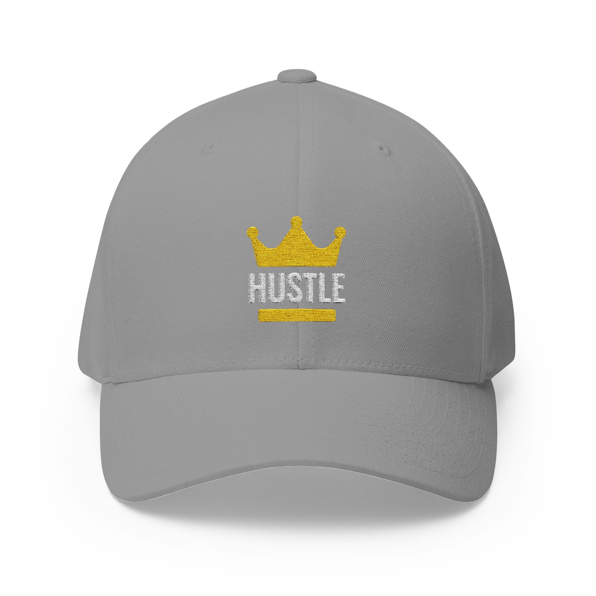 Hustle Crown Embroidered Cap — Plug Clothing Company Baseball Hat