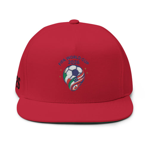 FIFA World Cup 2026 Embroidered Flat Bill Cap