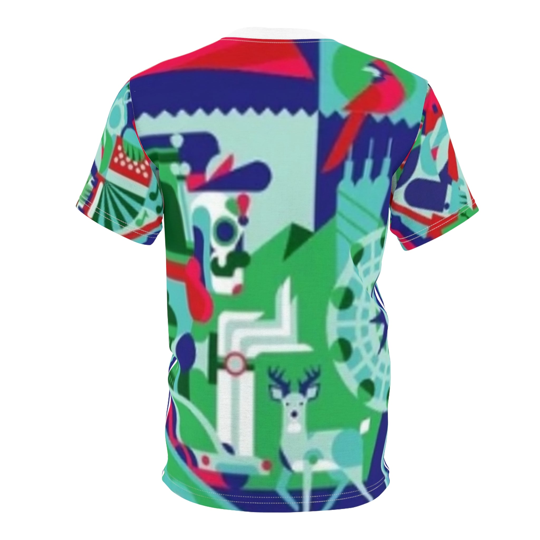 Monterrey City 2026 Soccer World Cup Graphic Tee — Vibrant Stadium & Matchday Poster Design