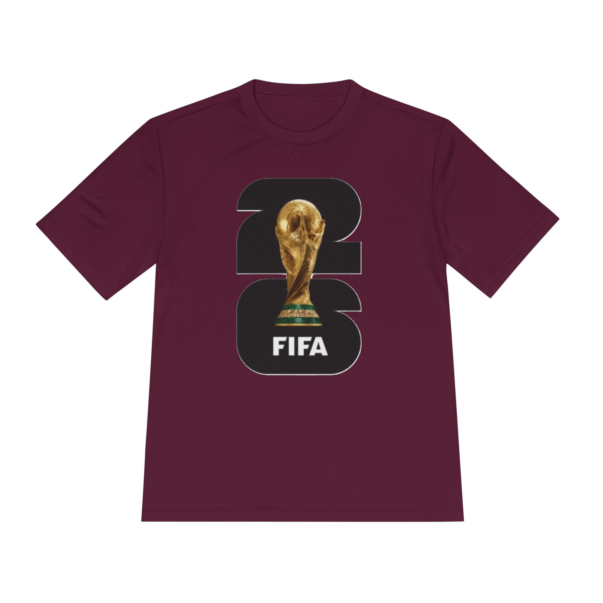 FIFA World Cup 26 Trophy Tee — Soccer Fan Moisture-Wicking Shirt