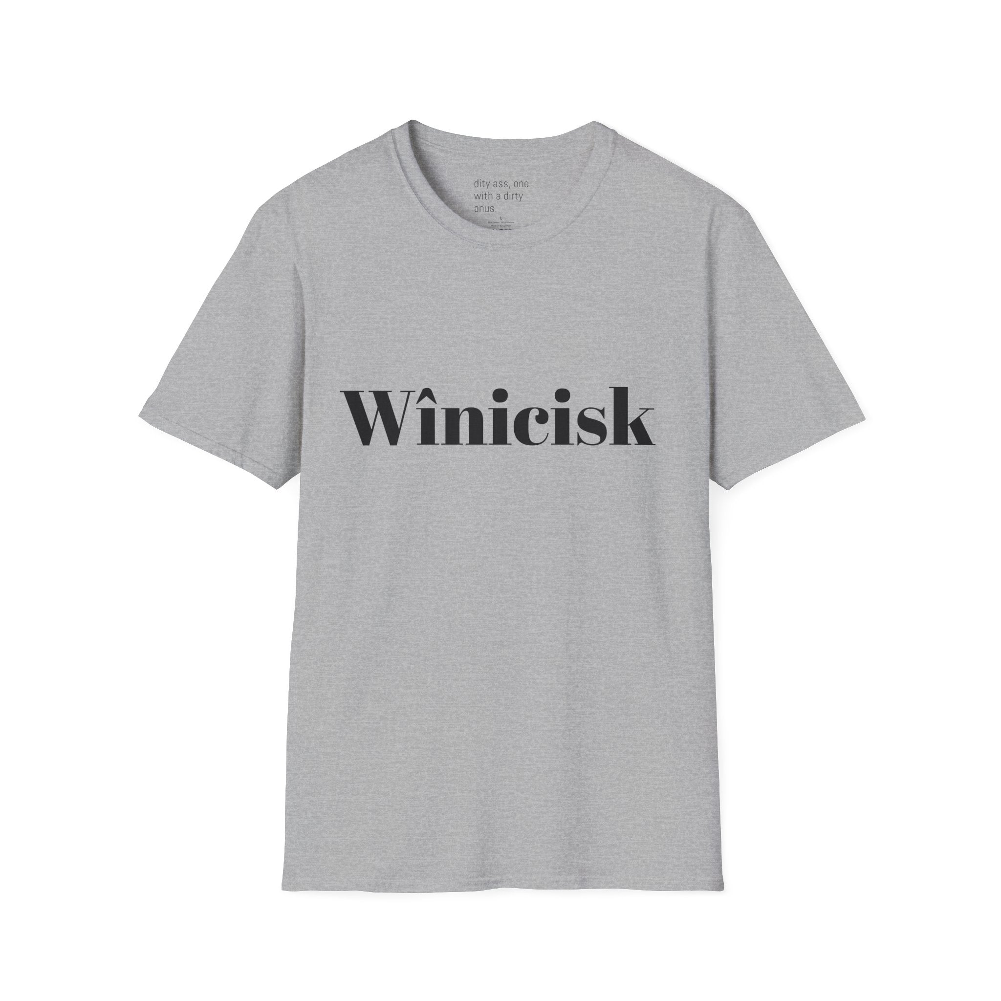 Winicisk T-Shirt — Minimalist Monogram Tee