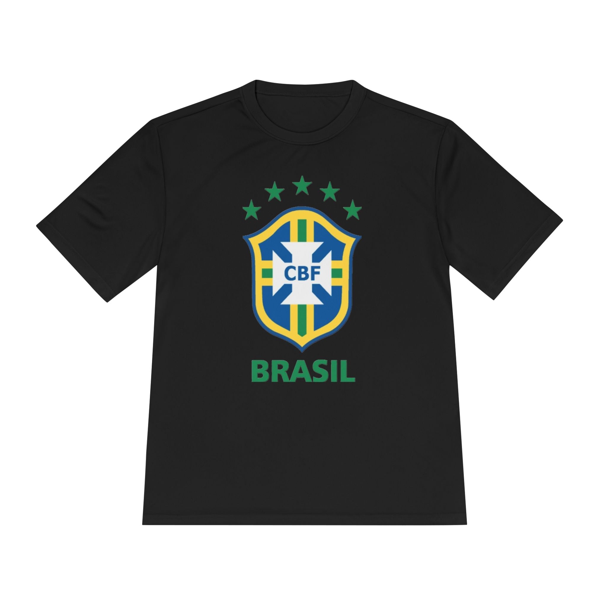 Brasil CBF Soccer Crest Tee — Brazilian Football Fan Shirt