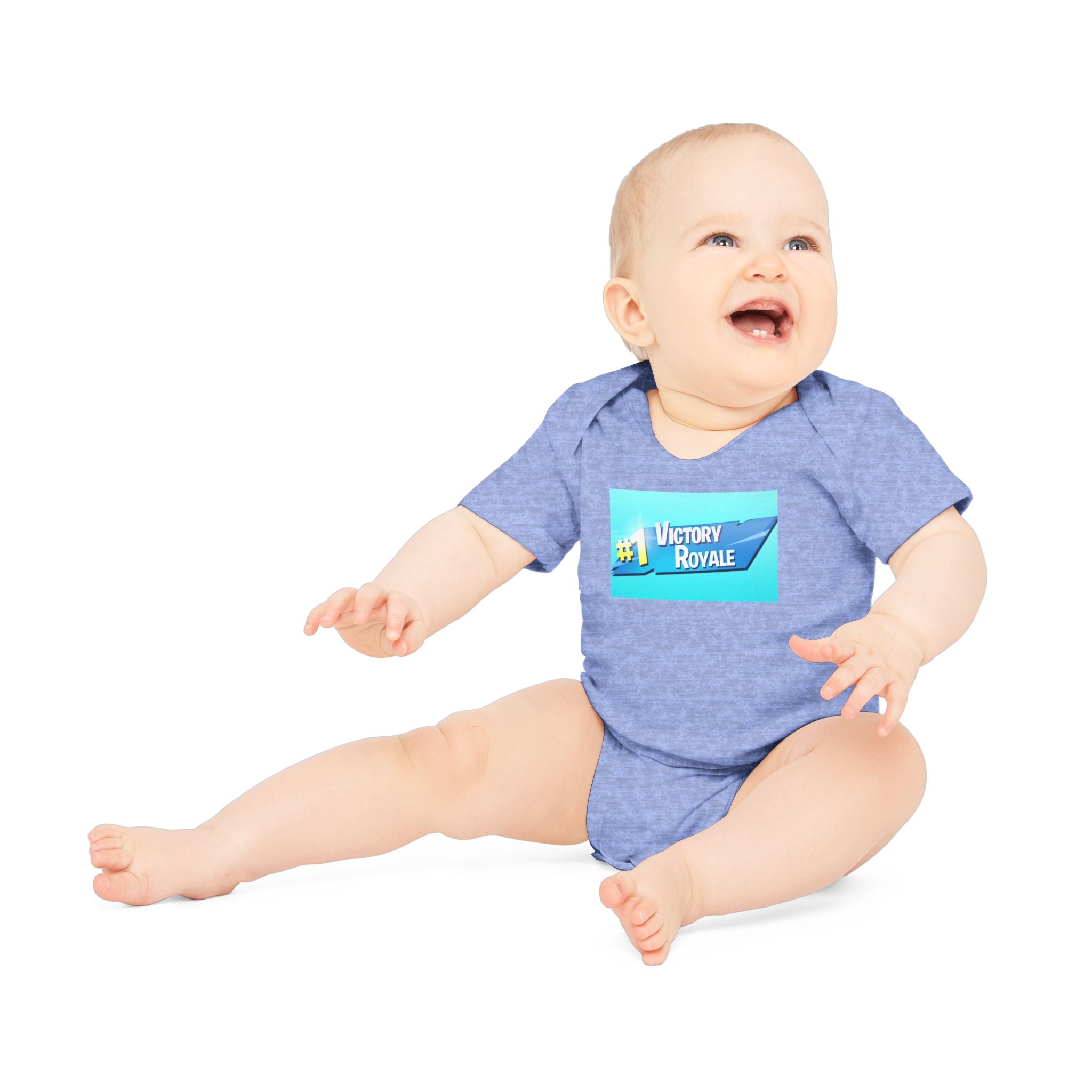 Baby Bodysuit "#1 Victory Royale" - Gamer Infant Onesie, Cute Video Game Newborn Gift