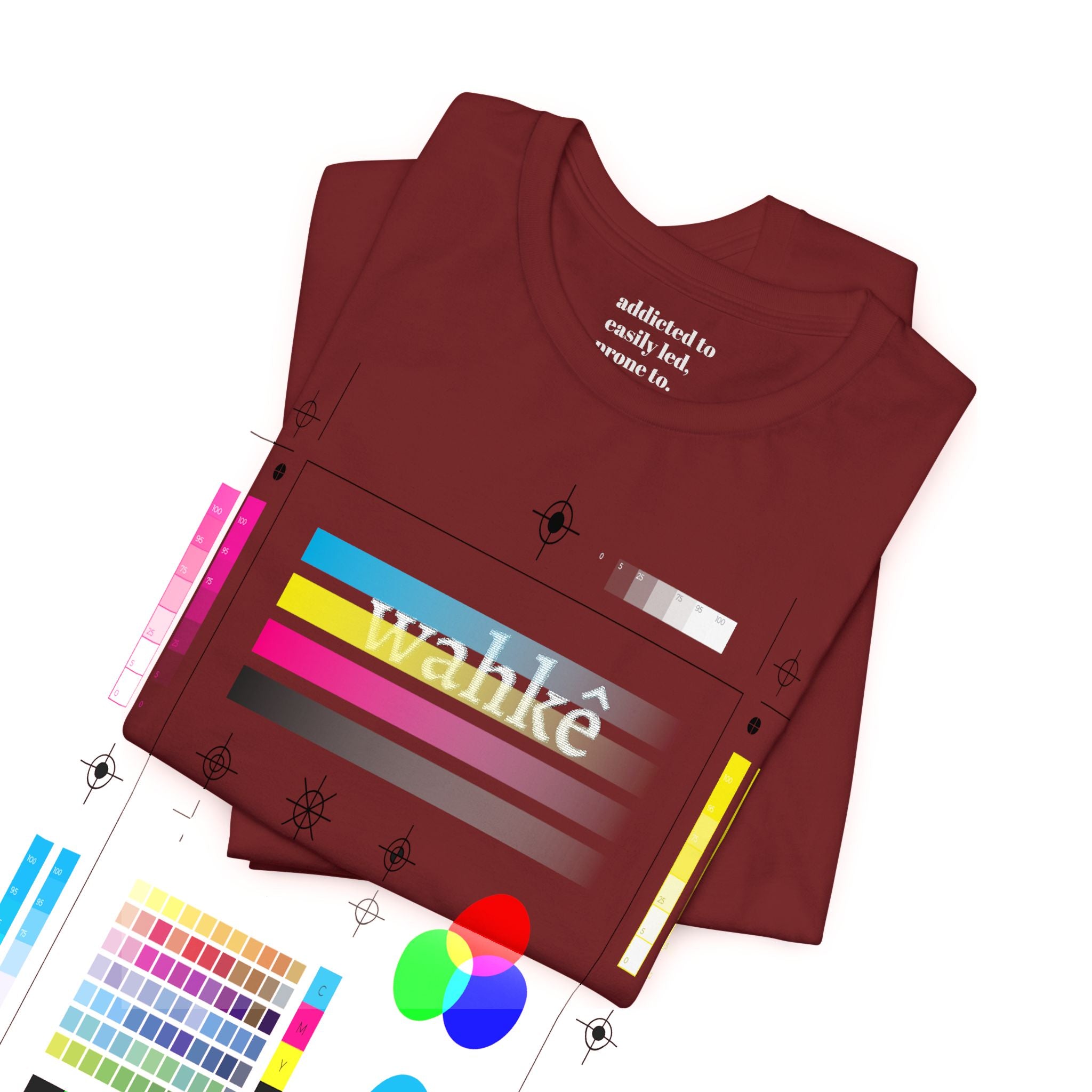 T-Shirt — "wahkê" Script Tee