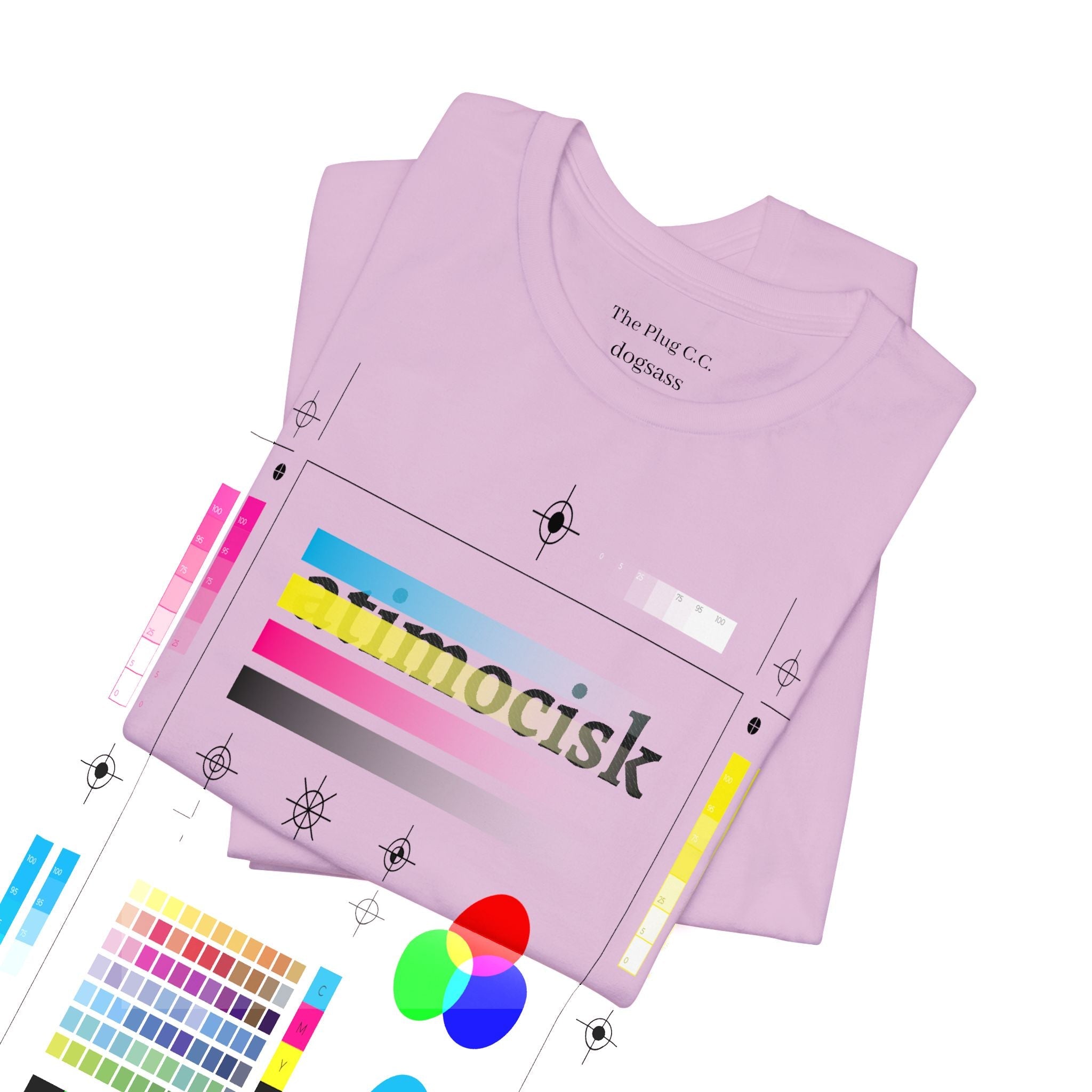 atimocisk Minimalist Text T-Shirt — Casual T-Shirt - Art by Seepengoose: The Plug Clothing Company