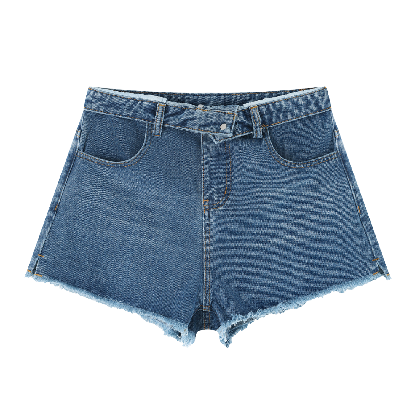 Hustle,PlugClothingCompany,HighRiseDenimShorts,ShesThePlug