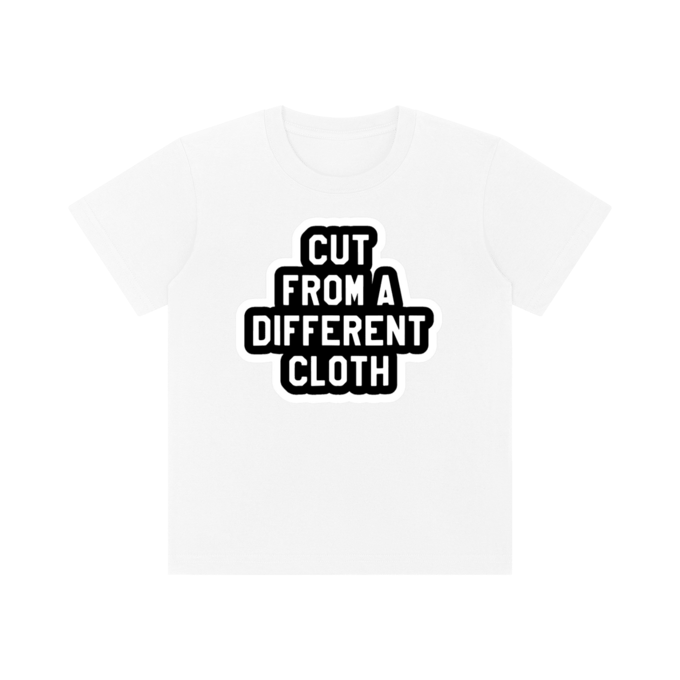 Cut From a Different Cloth: Kid's Crewneck Short Sleeve T-Shirt - Art by Seepengoose: The Plug Clothing Company