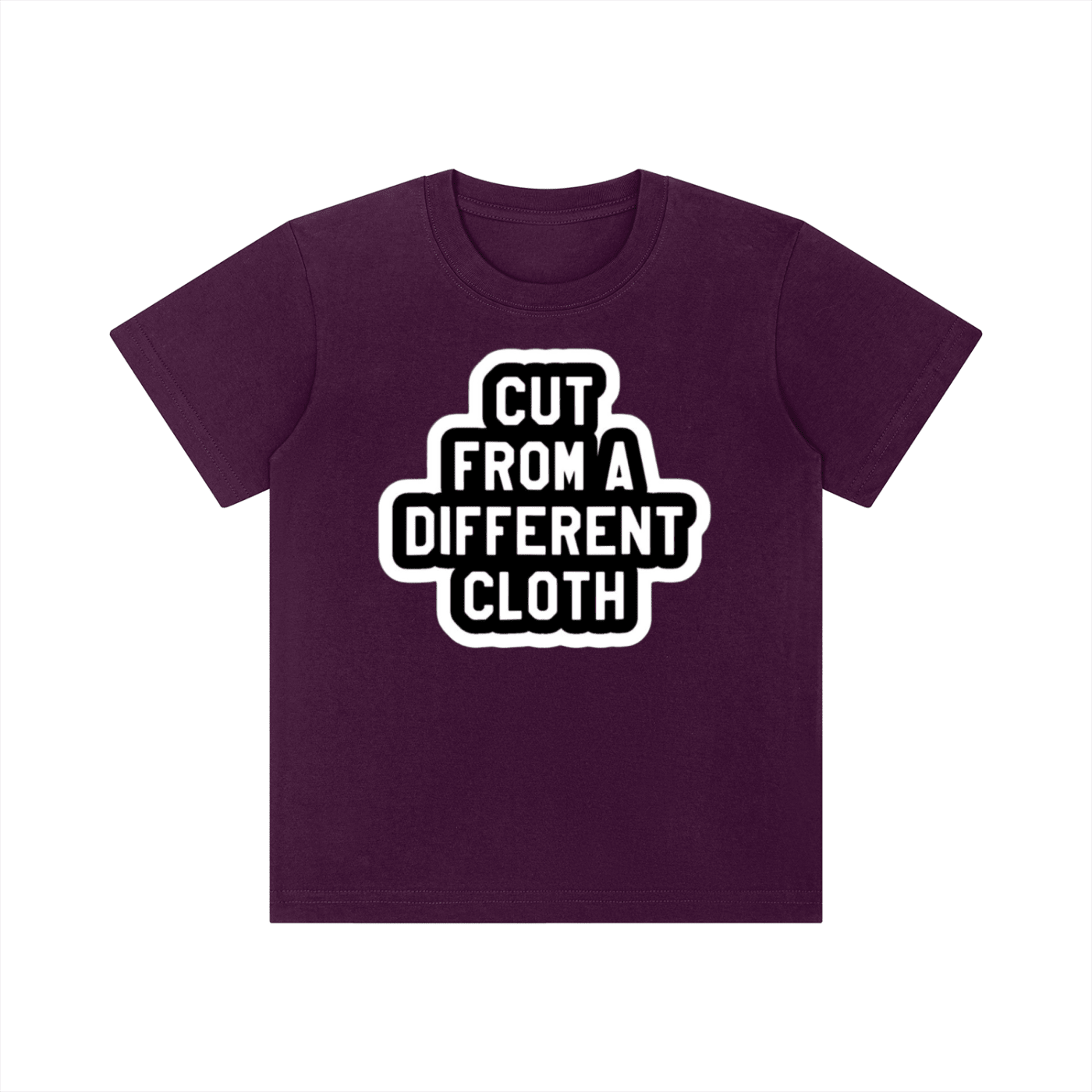 Cut From a Different Cloth: Kid's Crewneck Short Sleeve T-Shirt - Art by Seepengoose: The Plug Clothing Company