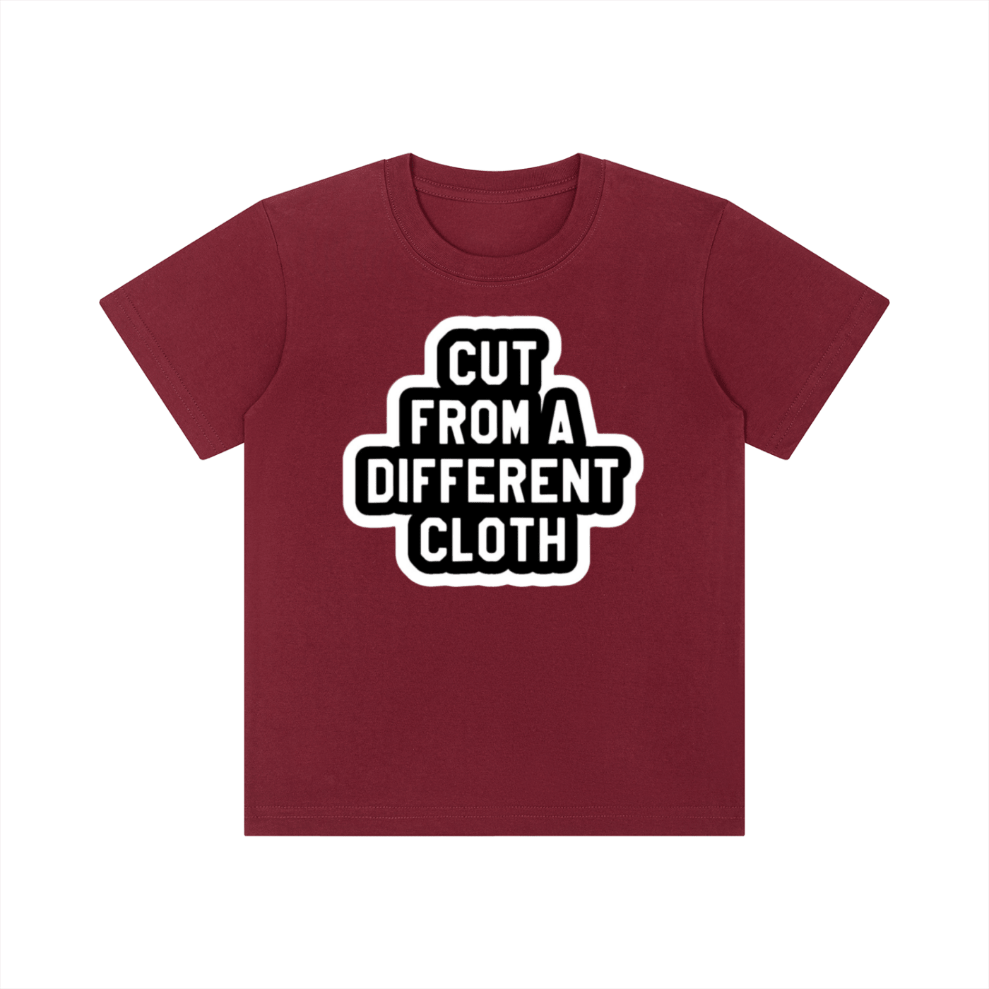 Cut From a Different Cloth: Kid's Crewneck Short Sleeve T-Shirt - Art by Seepengoose: The Plug Clothing Company