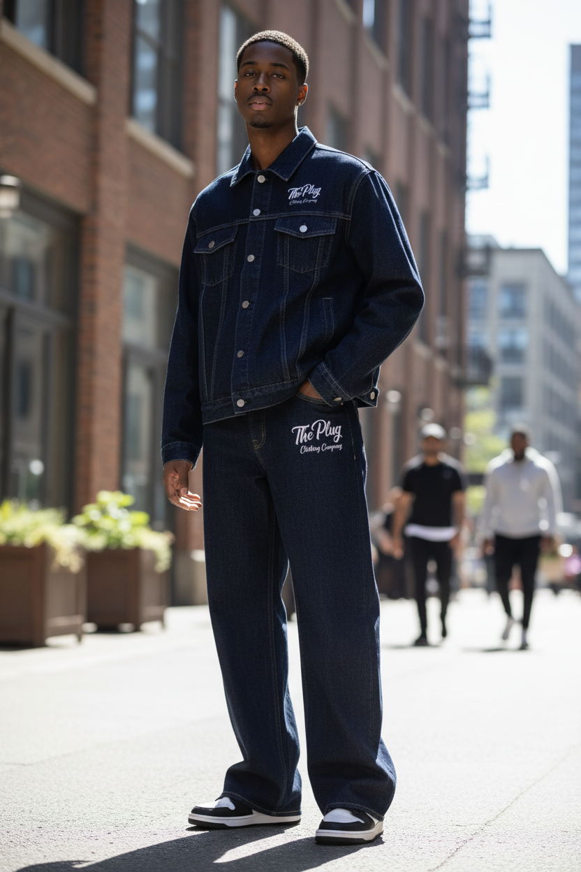The Plug Clothing Company Signature Denim Suit