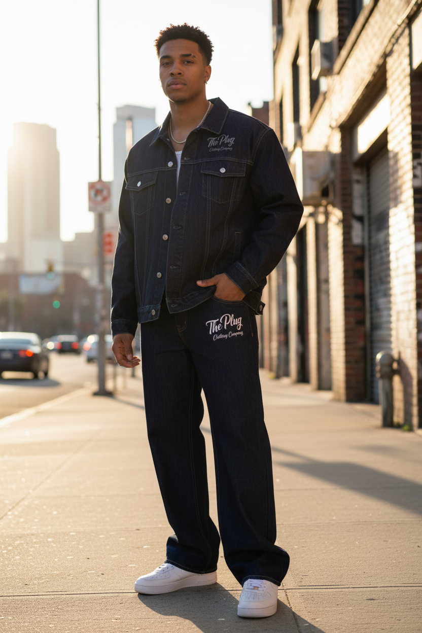 Denim Suit Lifestyle 2