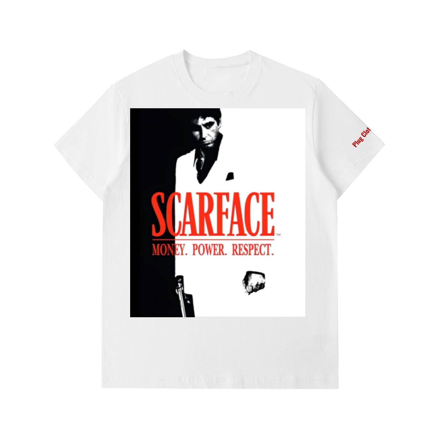 Scarface,PlugClothingCompany,Streetwear,Huslter