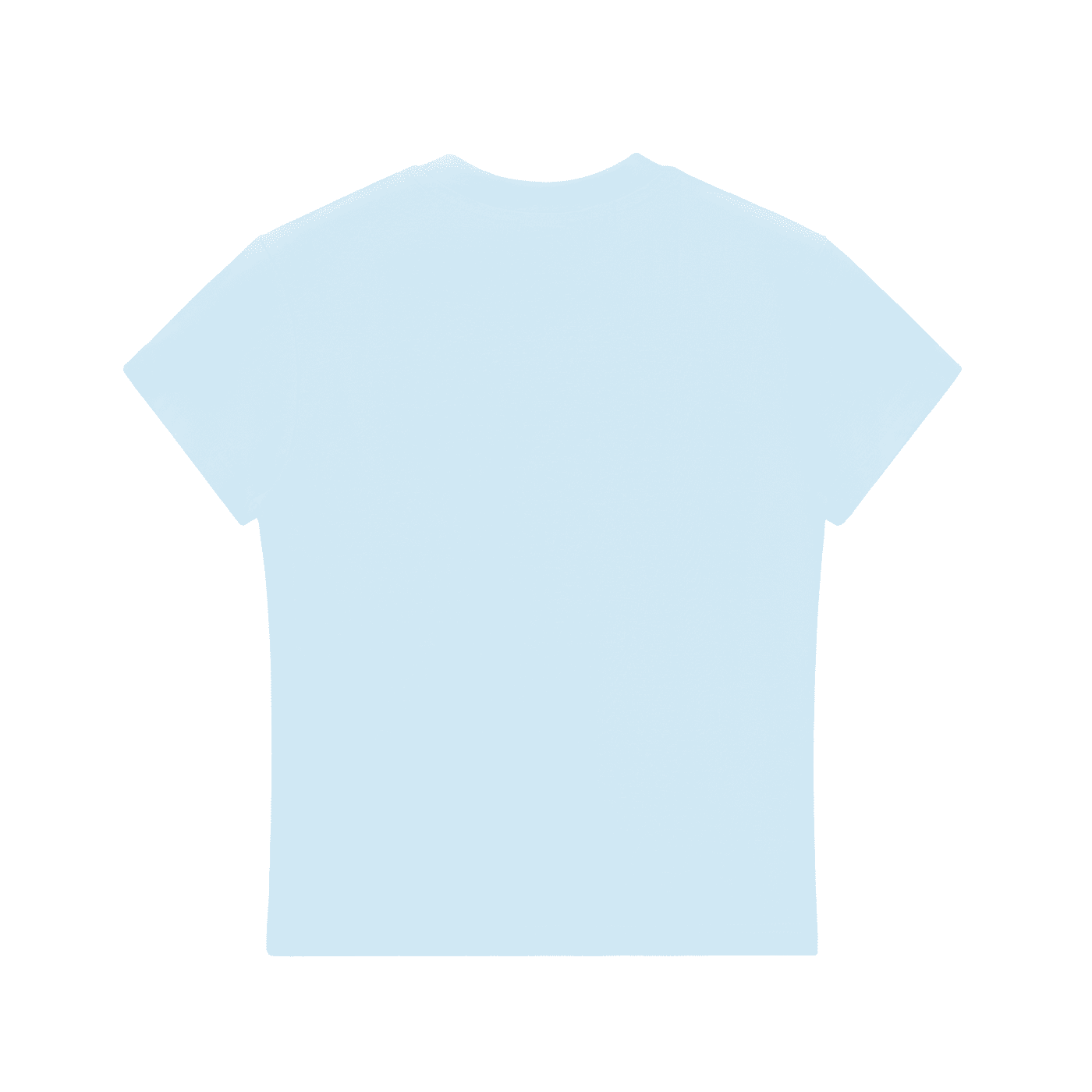 Essential Bodycon Watercolor Crewneck T-Shirt - Art by Seepengoose: The Plug Clothing Company