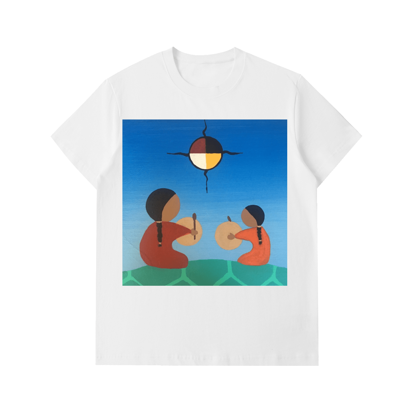 Essential Heavyweight Cotton T-Shirt - Art by Seepengoose: The Plug Clothing Company