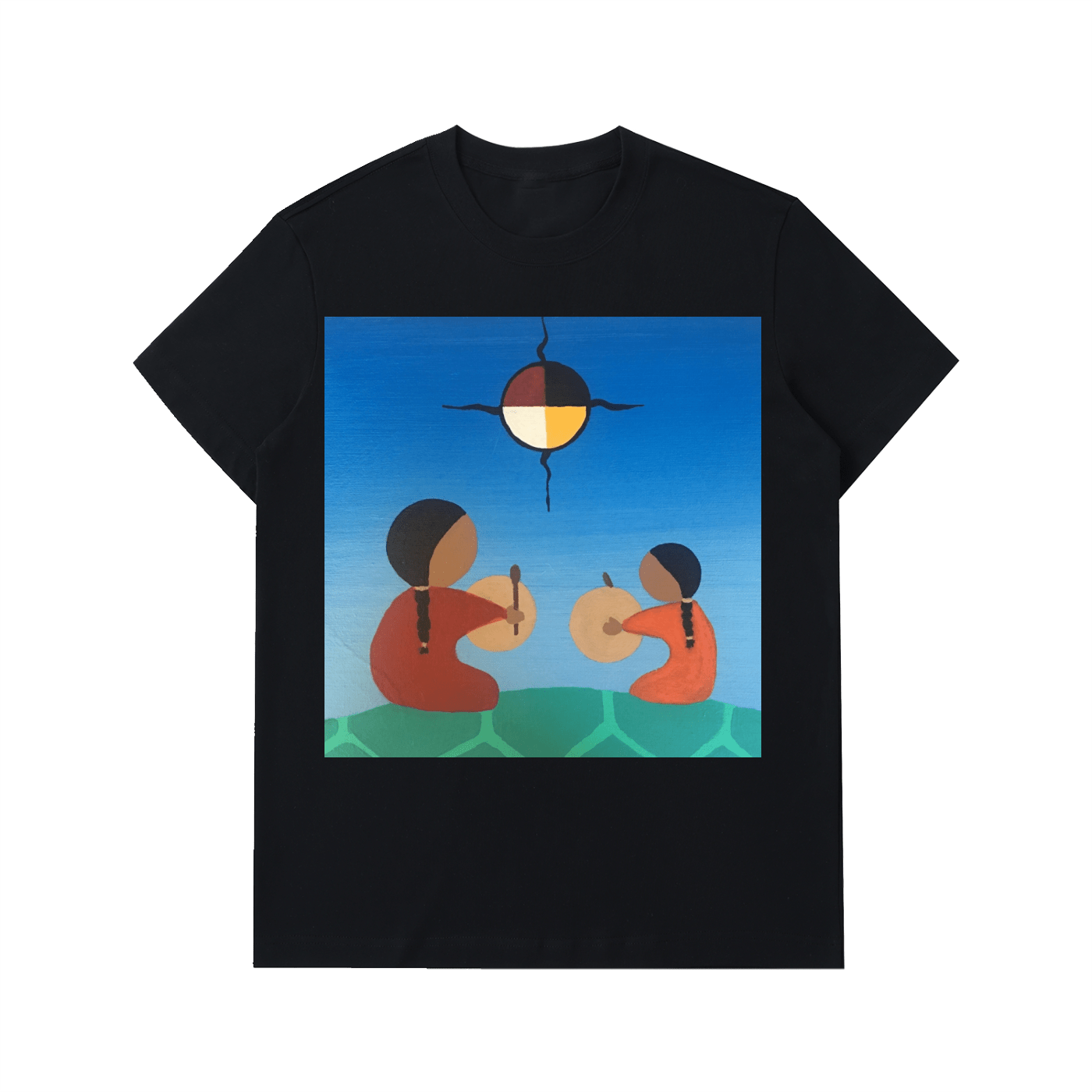 Essential Heavyweight Cotton T-Shirt - Art by Seepengoose: The Plug Clothing Company