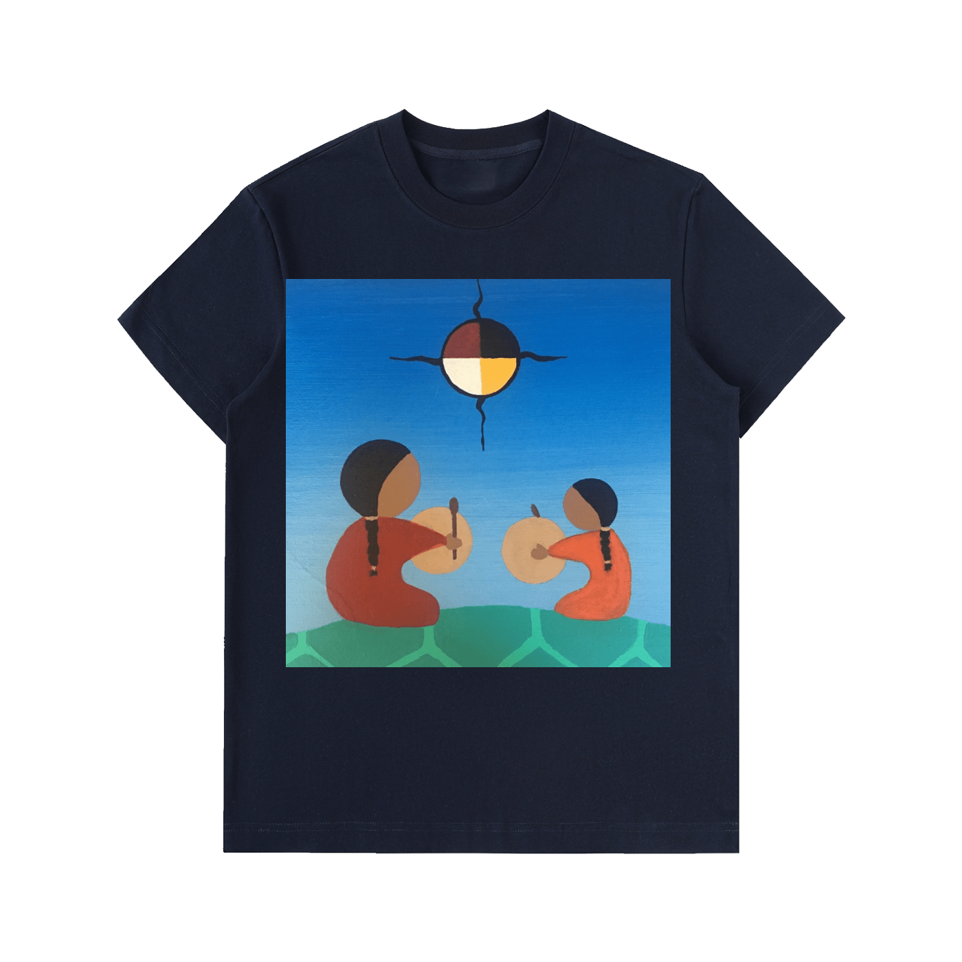 Essential Heavyweight Cotton T-Shirt - Art by Seepengoose: The Plug Clothing Company
