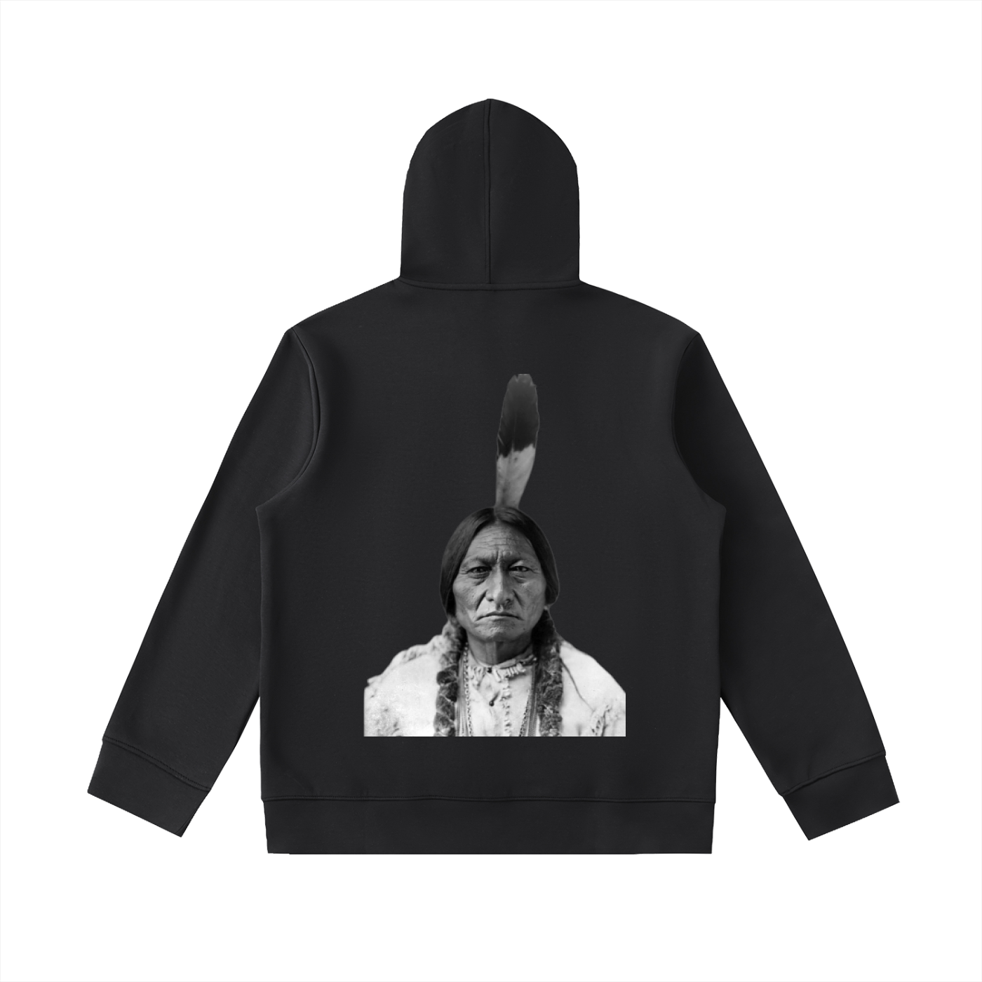 sittingbull,medicinewheel,esential,heavyweight,hoodie,created2026,PlugClothingCompany