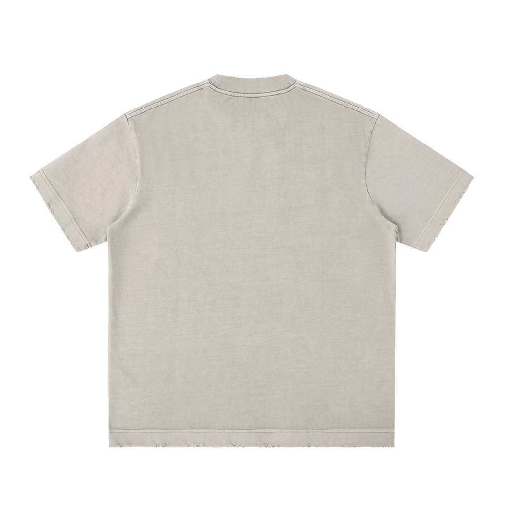 Heavy Vintage Handgun Print T-shirt - Art by Seepengoose: The Plug Clothing Company