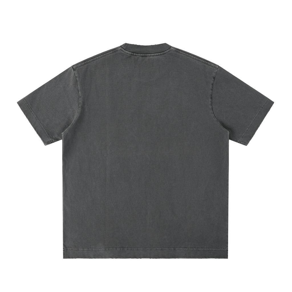 Heavy Vintage Handgun Print T-shirt - Art by Seepengoose: The Plug Clothing Company