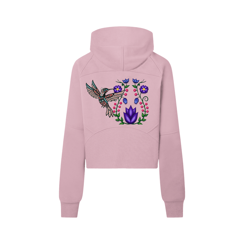 Hummingbird Half-Zip Hoodie - Art by Seepengoose: The Plug Clothing Company