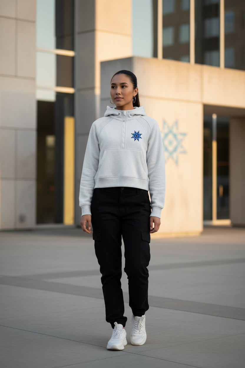 Hummingbird Hoodie Lifestyle - Front