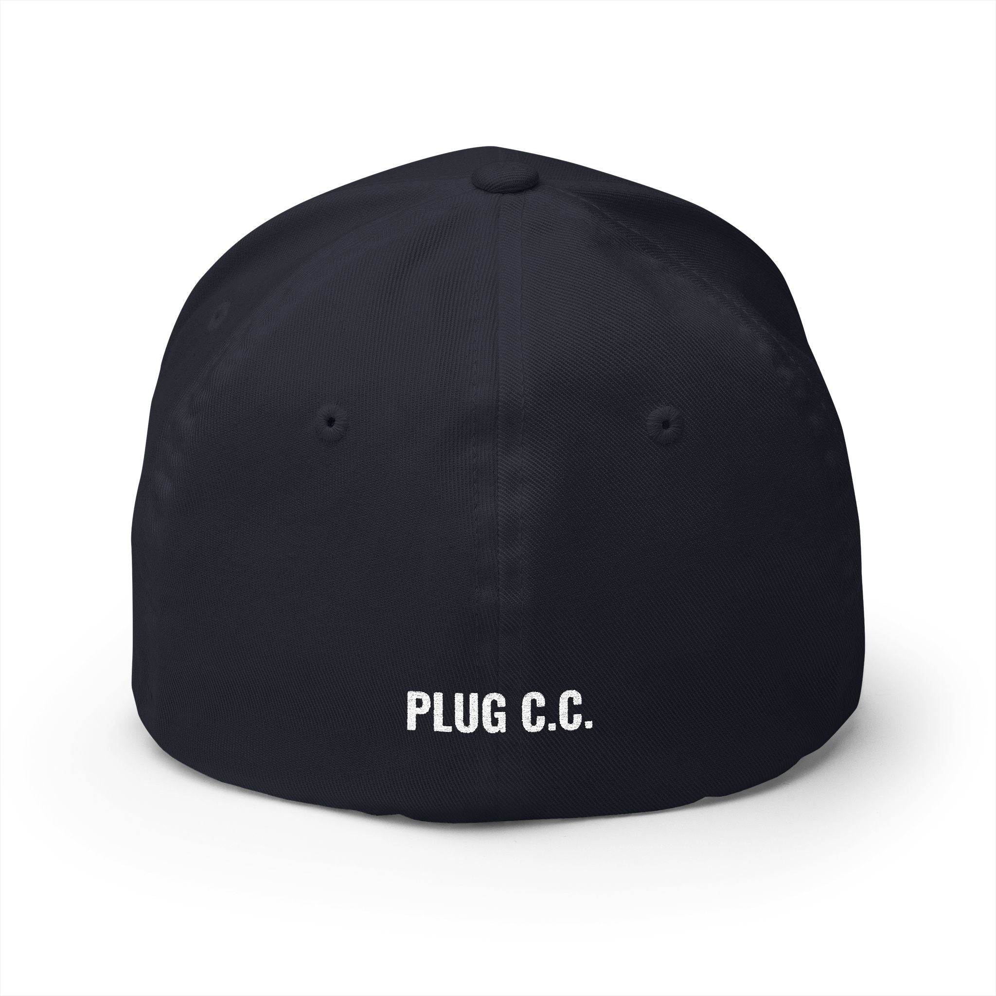 Hustle Crown Embroidered Cap — Plug Clothing Company Baseball Hat - Art by Seepengoose: The Plug Clothing Company