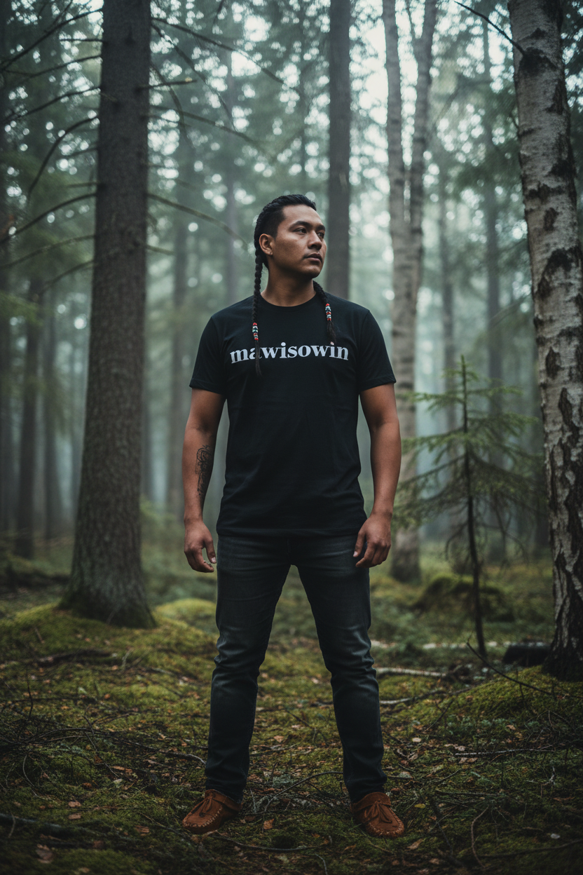 Mawisowin tee lifestyle outdoor editorial