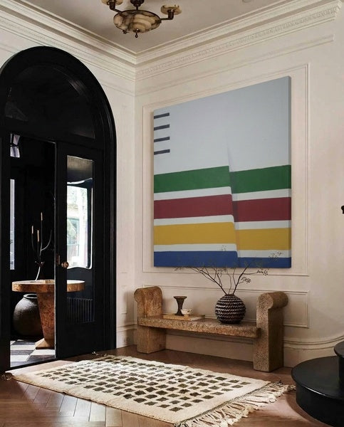 Matte Canvas Art - "Hudson's Bay Blanket: Fur Trade & Indigenous Loss" - Art by Seepengoose: The Plug Clothing Company