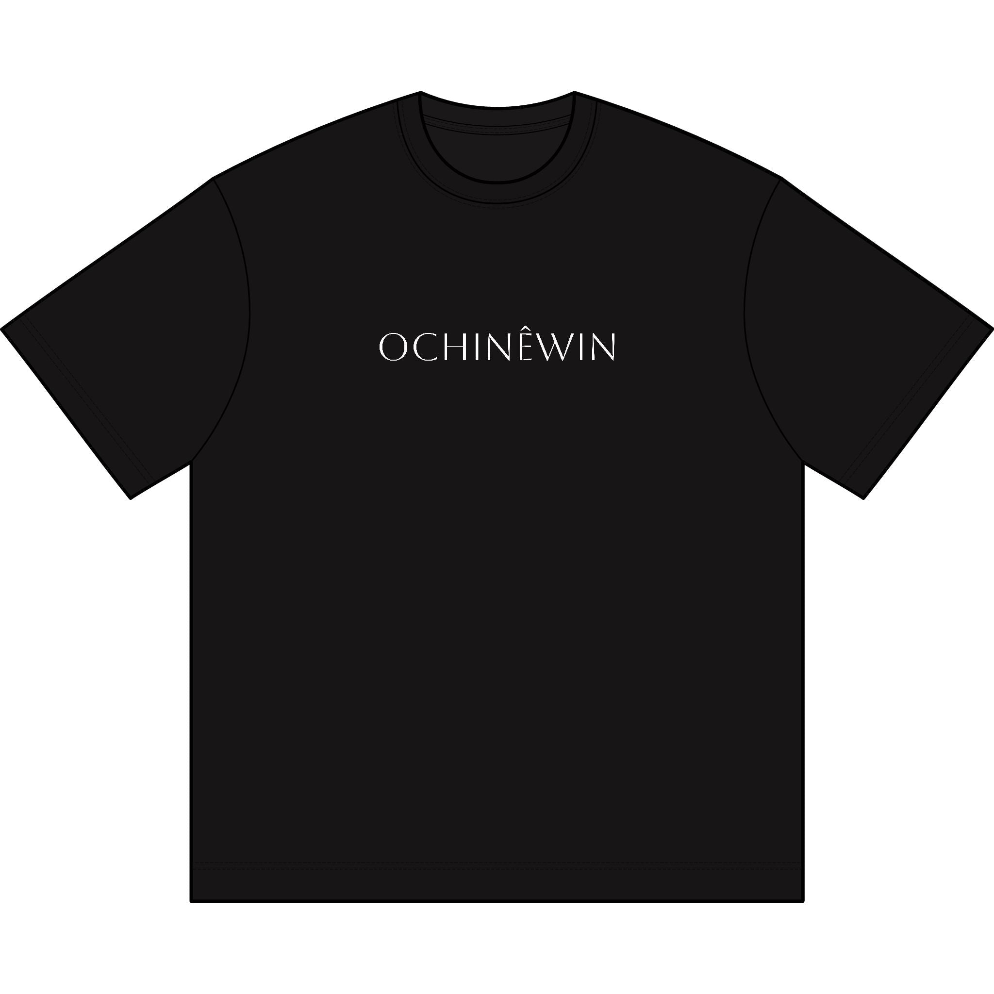 OCHINÉWIN Minimalist Graphic Tee — Indigenous Pride Boxy Men’s T-Shirt - Art by Seepengoose: The Plug Clothing Company