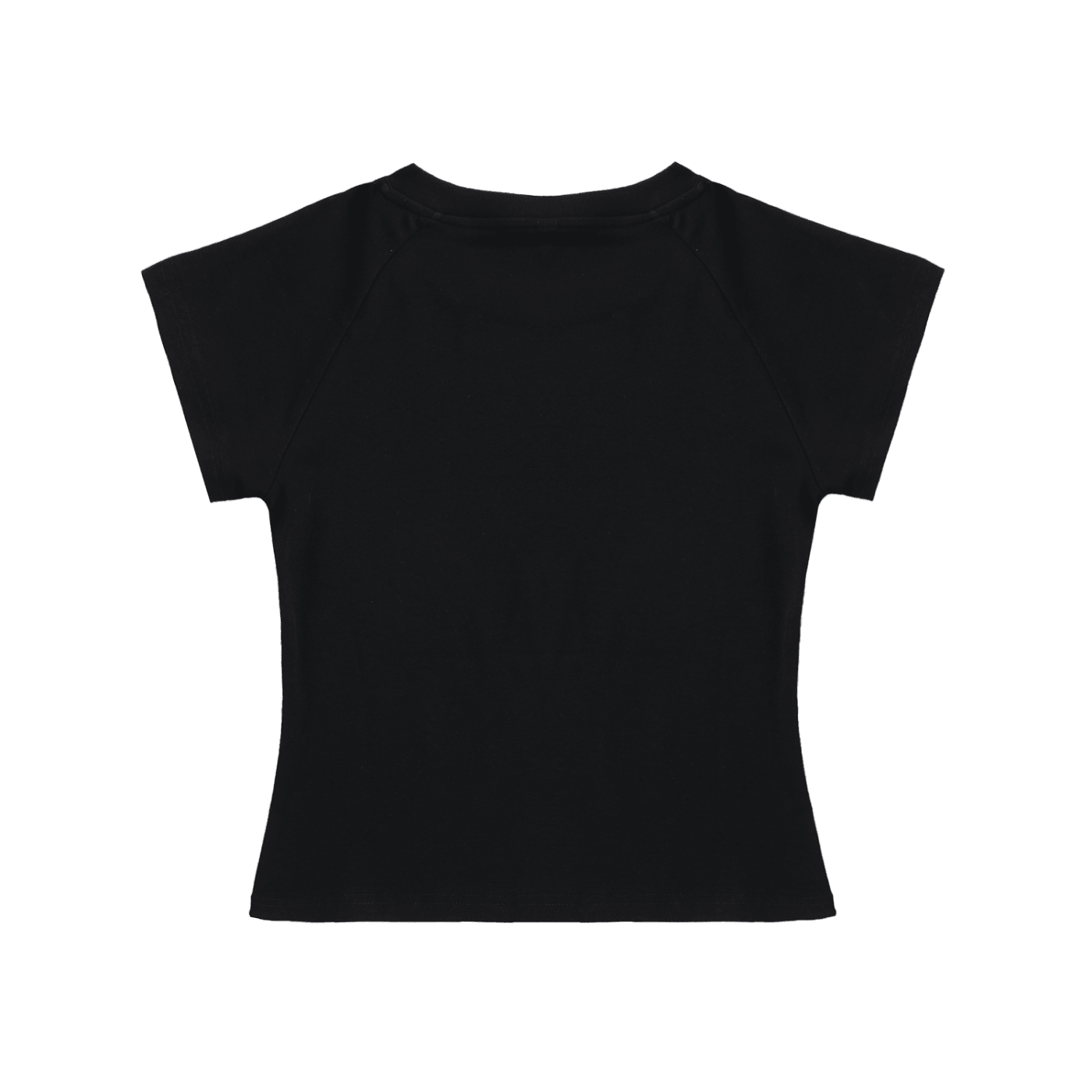 She's the Plug Solid Color Raglan Sleeve Crop Top - Art by Seepengoose: The Plug Clothing Company